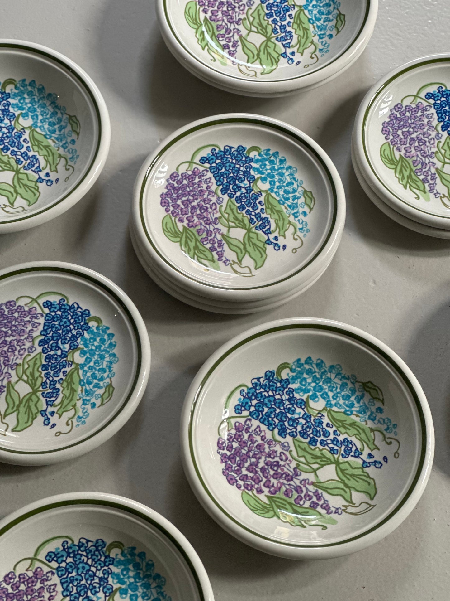 Italienske Wisteria Tallerkener