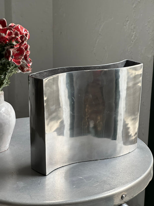 Vintage Alu Vase