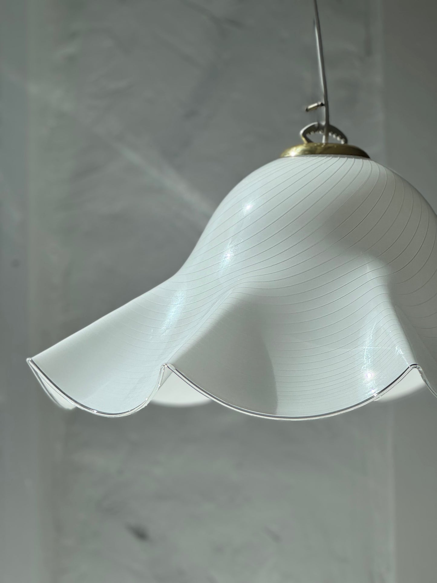 Vintage Murano Swirl Pendel