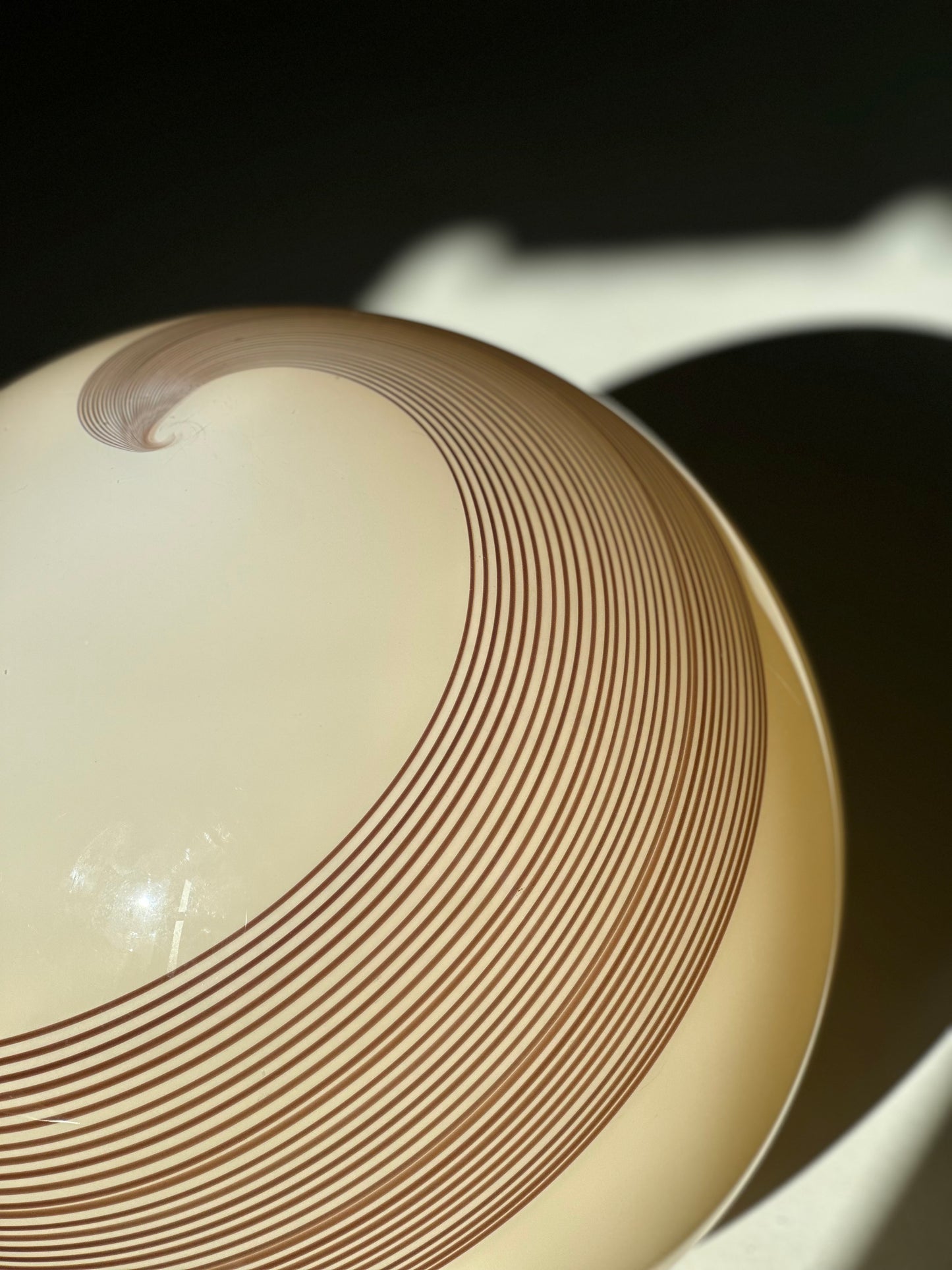 Vintage Murano Swirl Pendel - Ø45