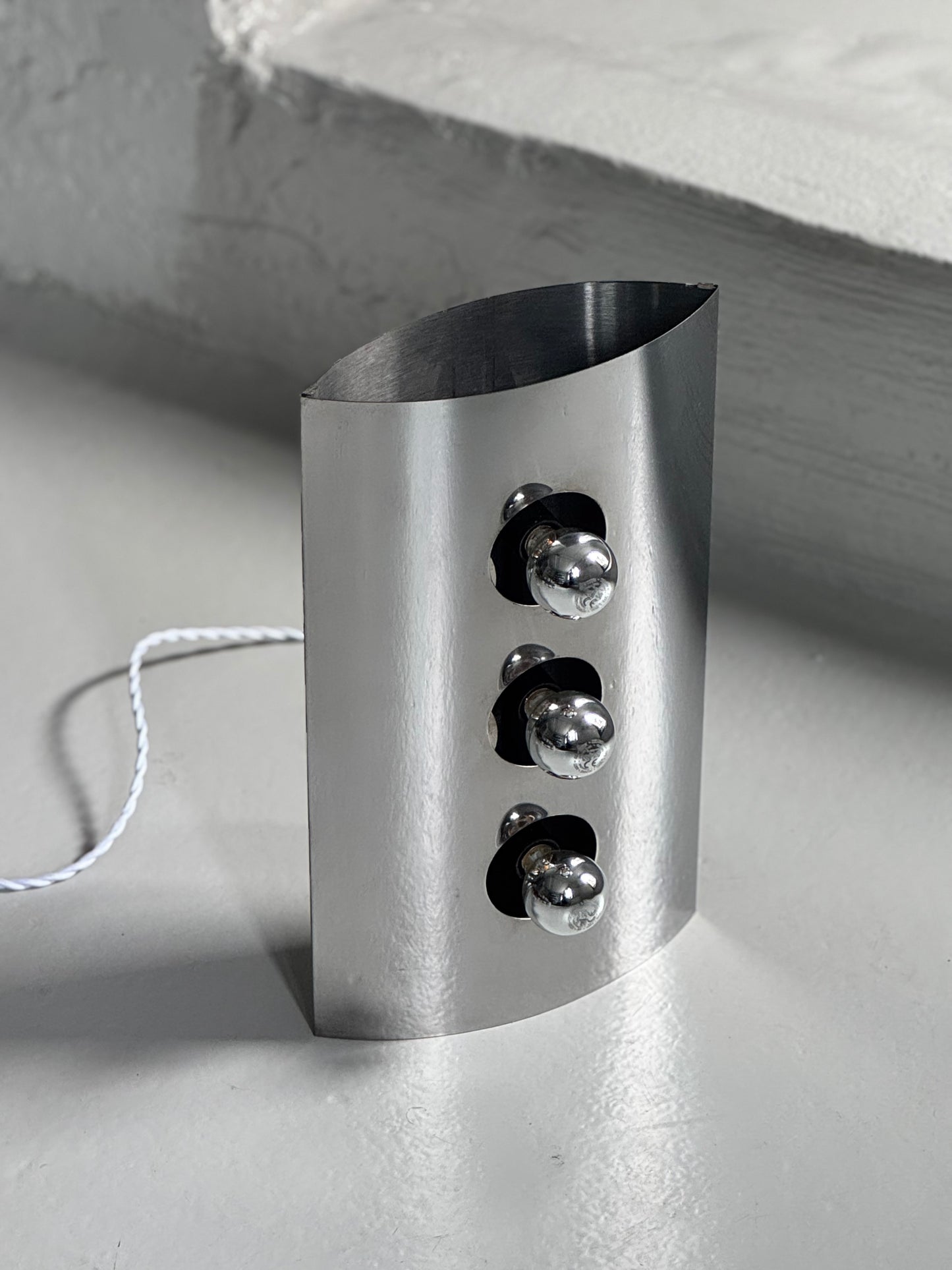 Vintage Krom Bordlampe