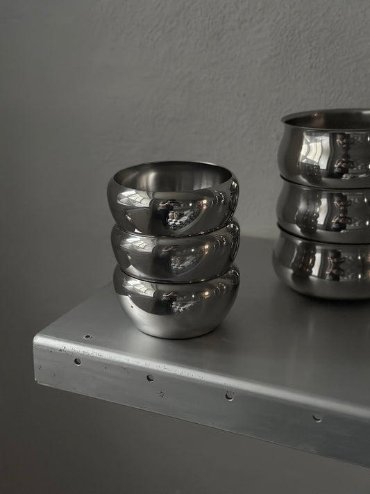 Små Chubby Stål Skåle