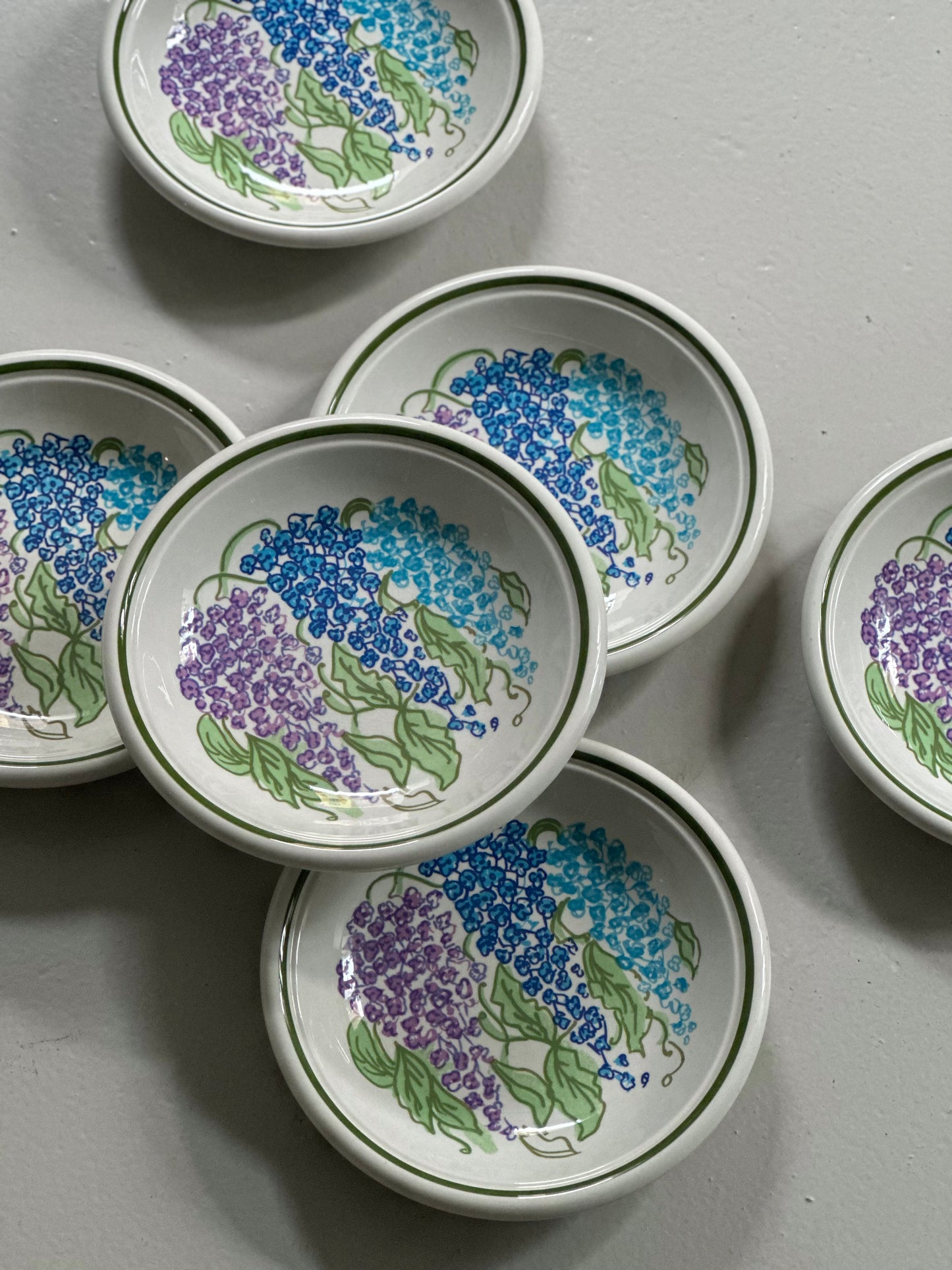 Italienske Wisteria Tallerkener