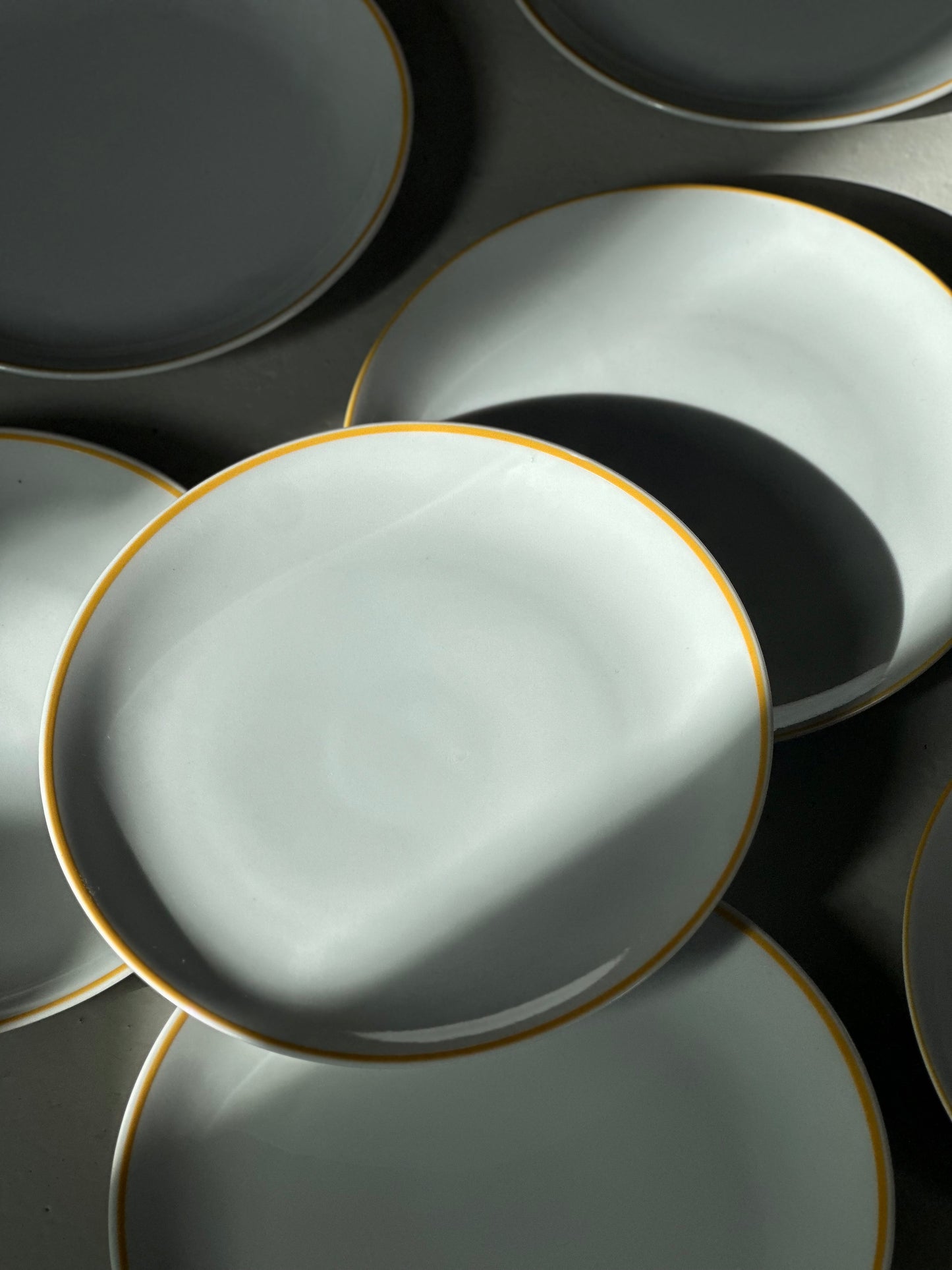 Bistro Frokost Tallerkener - Gul