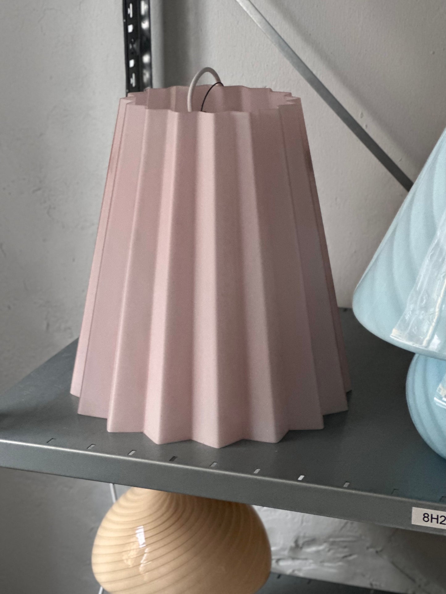 Lyserød Vintage Murano Pendel