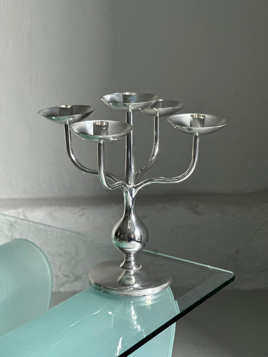 Italiensk Krom Lysestage