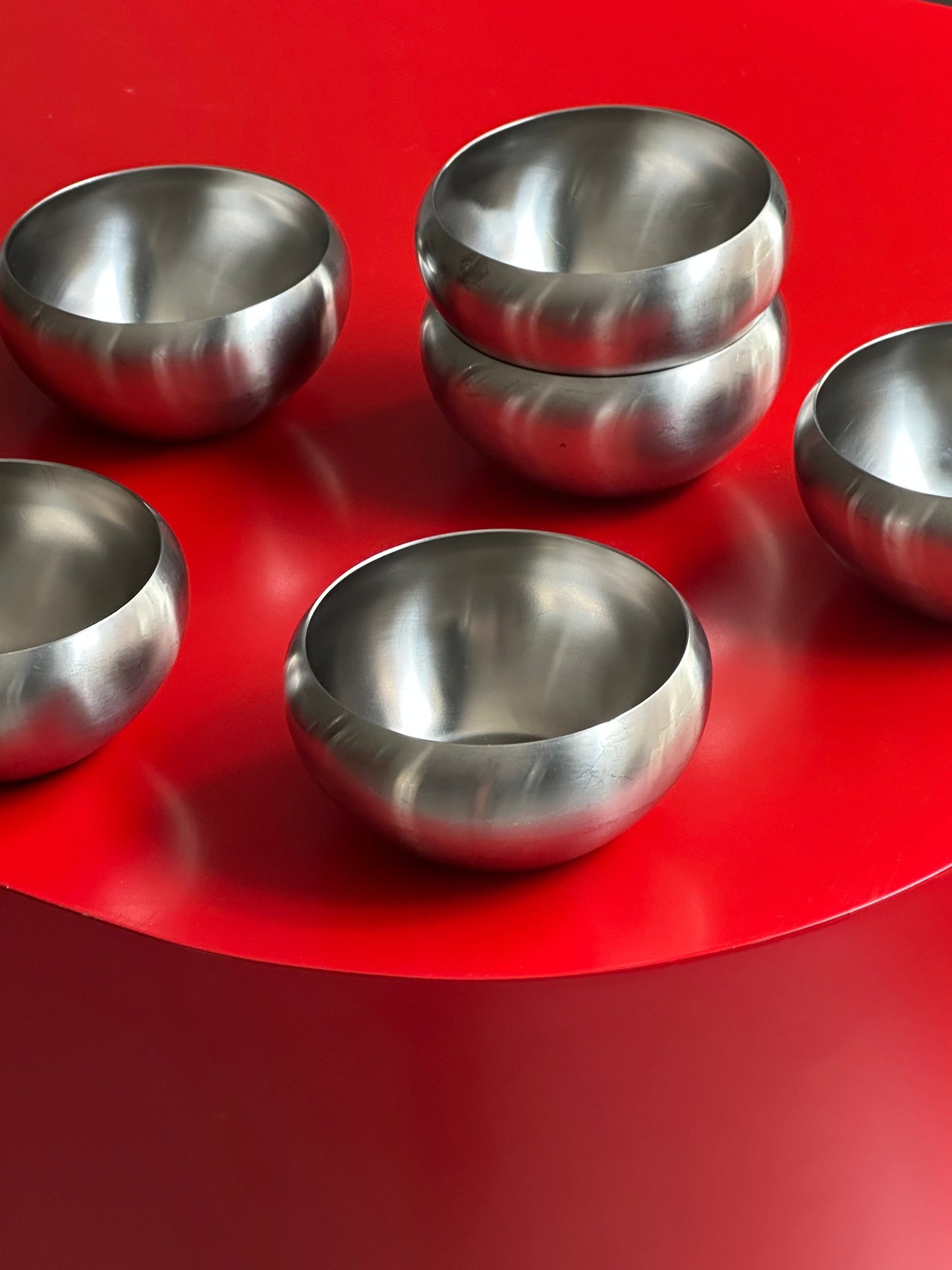 Italienske Chubby Stål Skåle