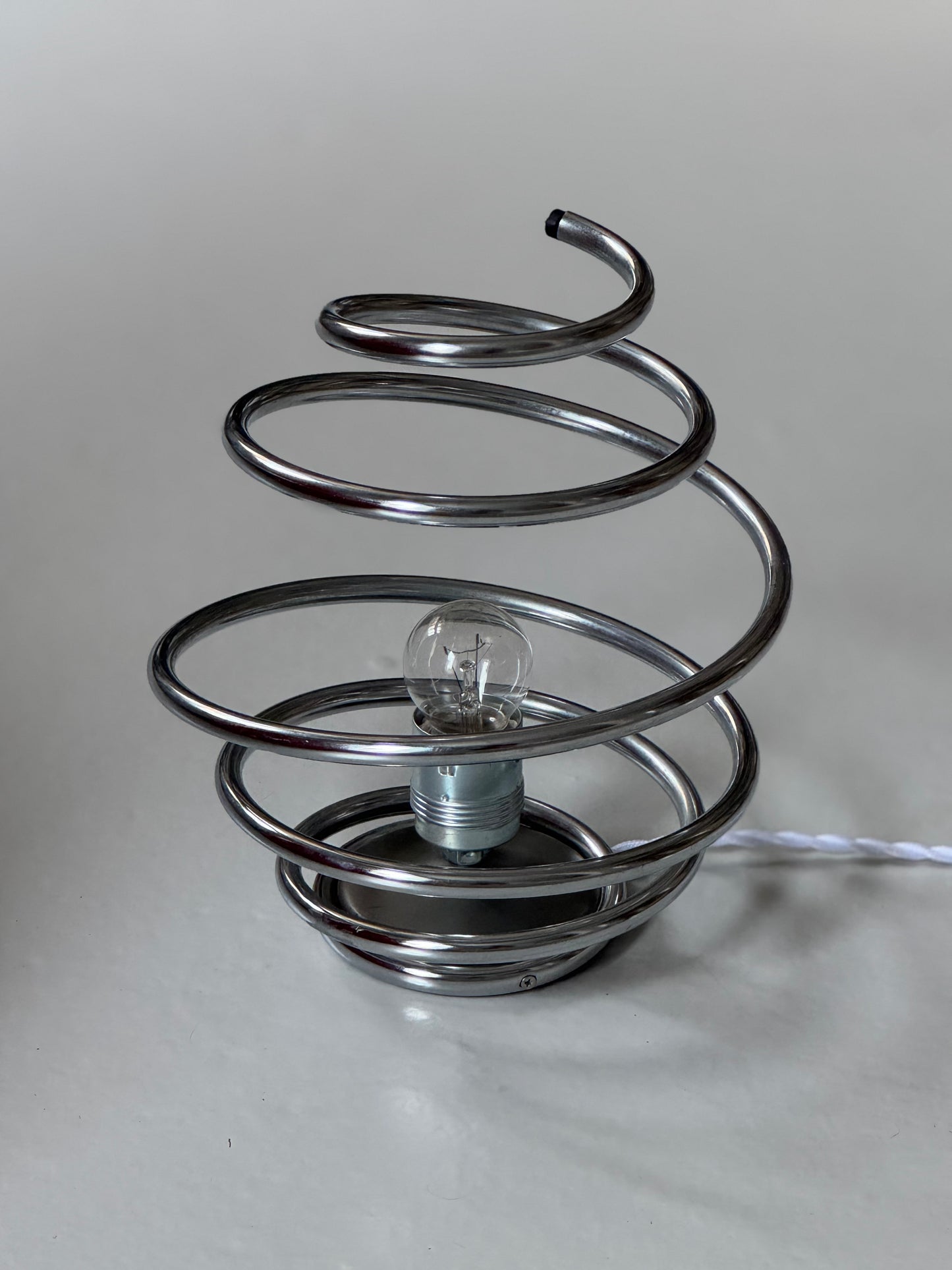 Vintage Spiral Bordlampe