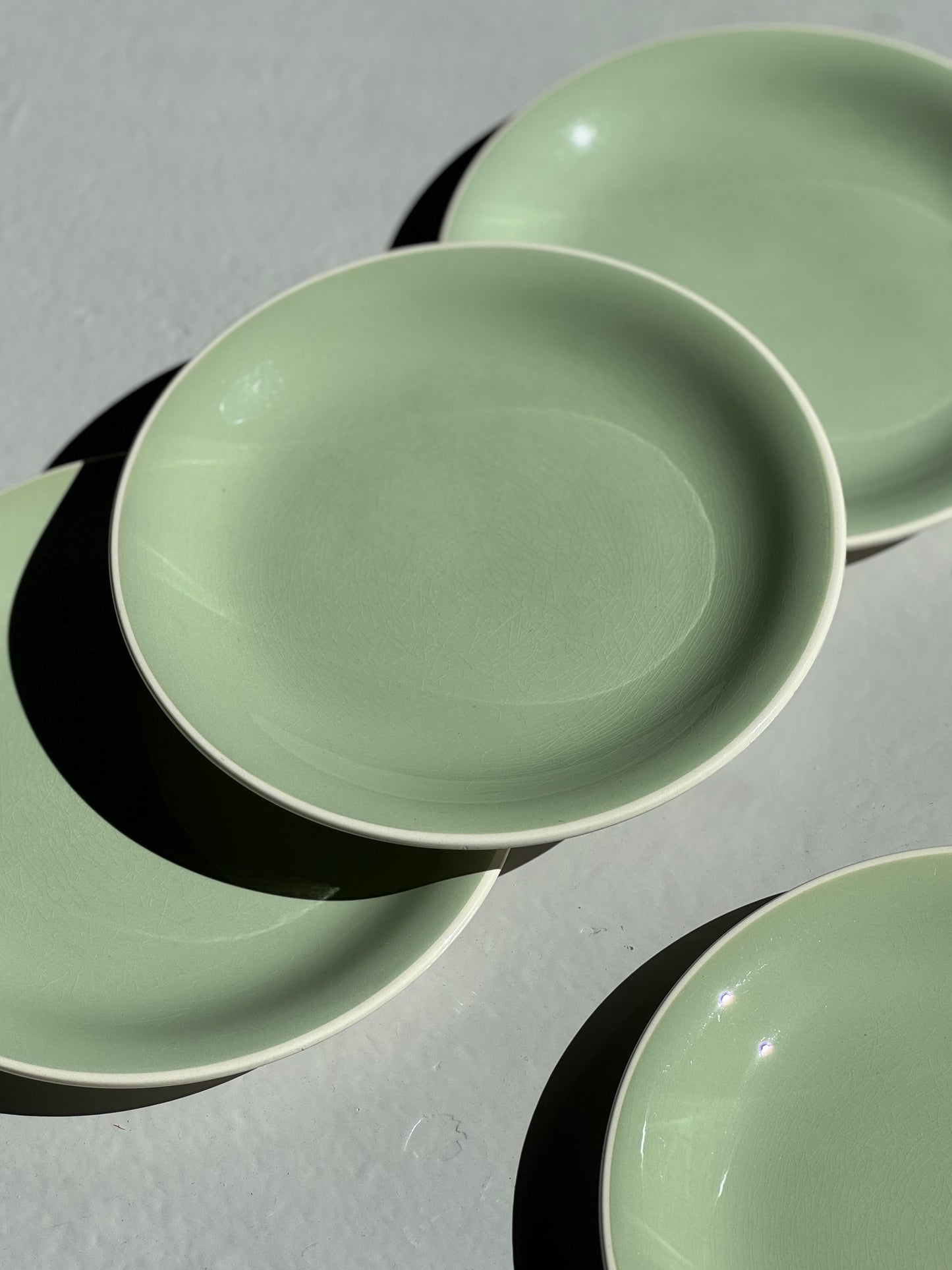 Vintage Middagstallerkener - Mint
