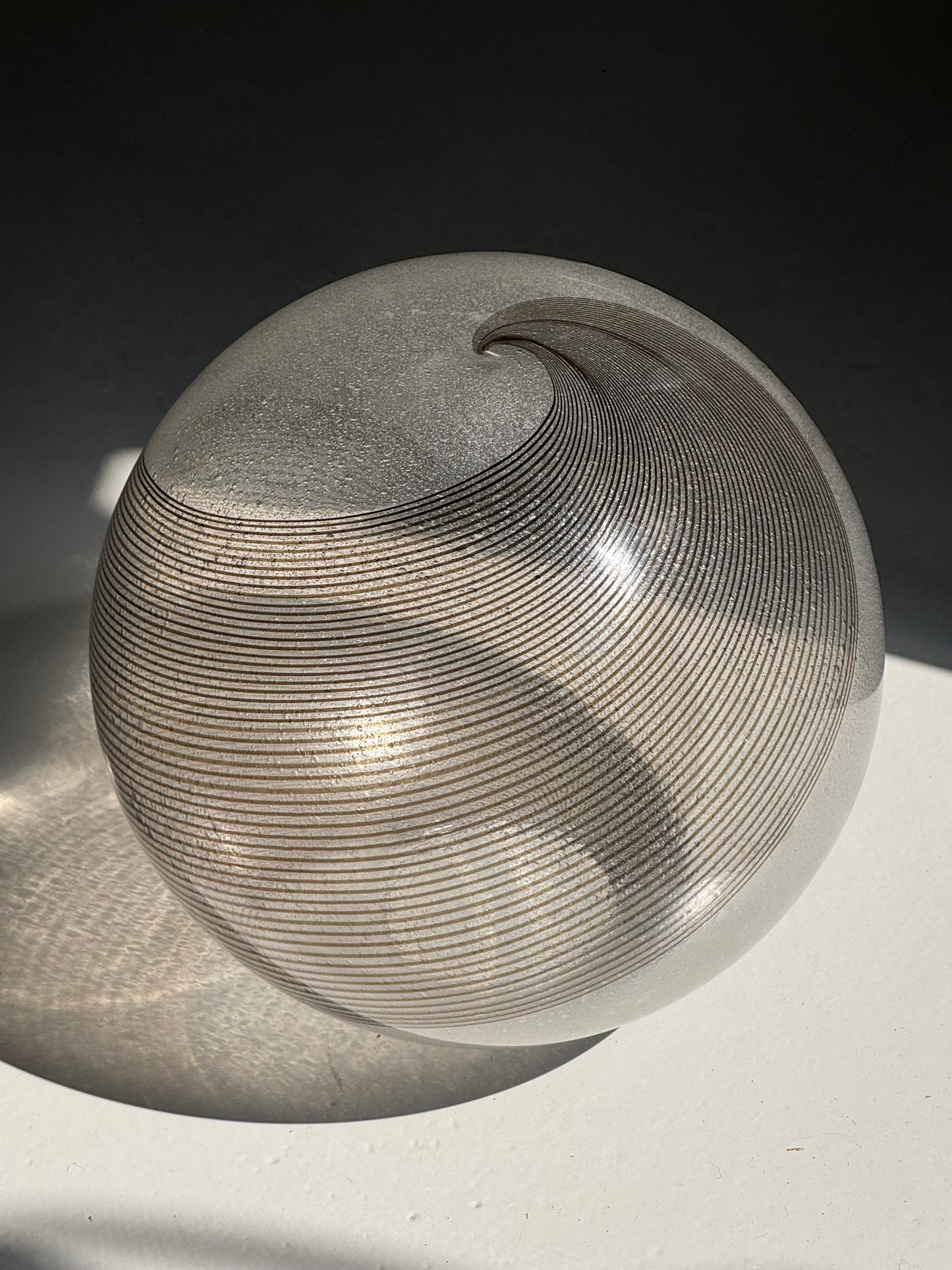 Vintage Murano Swirl Pendel