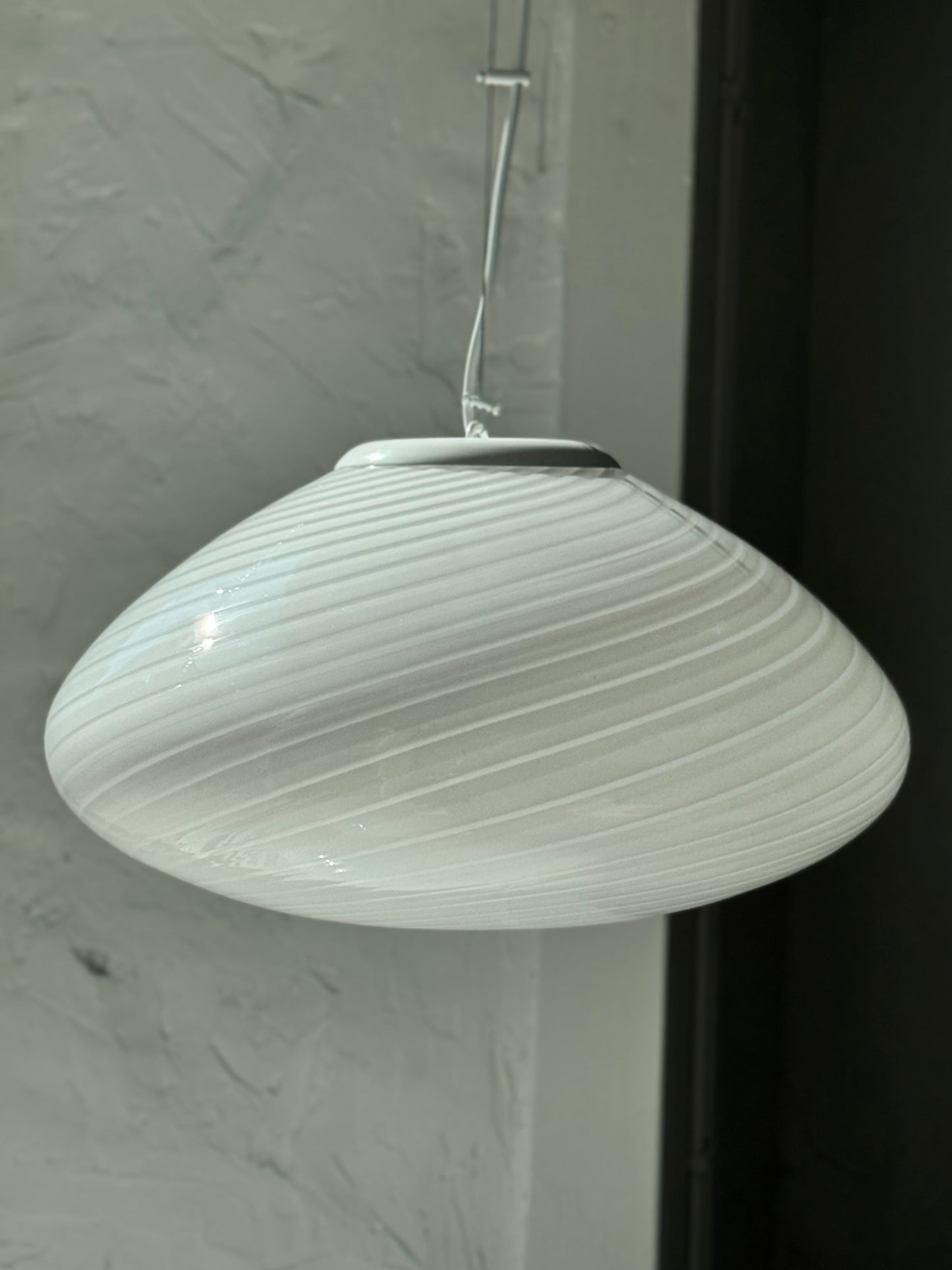 Vintage Murano Swirl Pendel Ø50