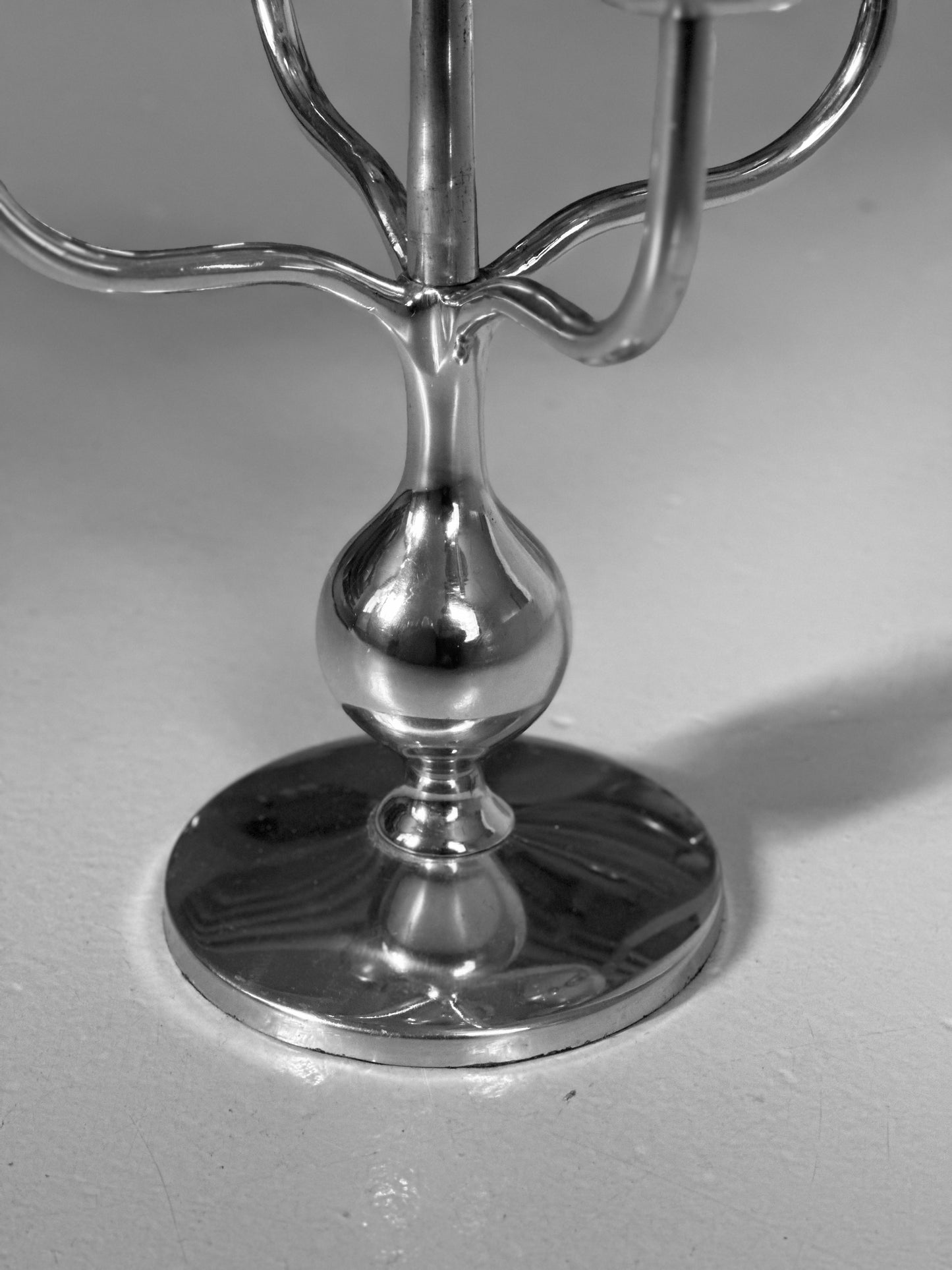 Italiensk Krom Lysestage