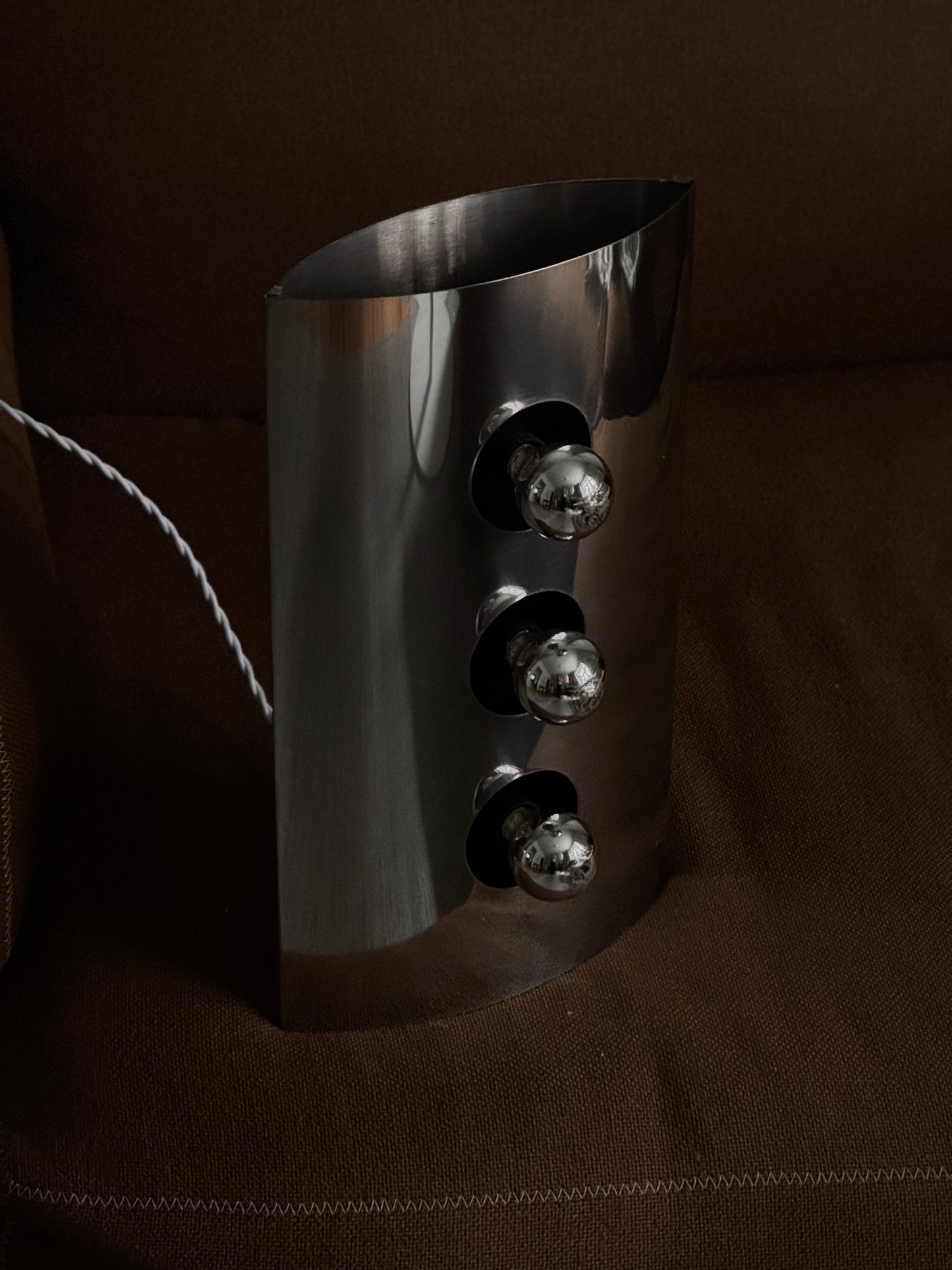 Vintage Krom Bordlampe