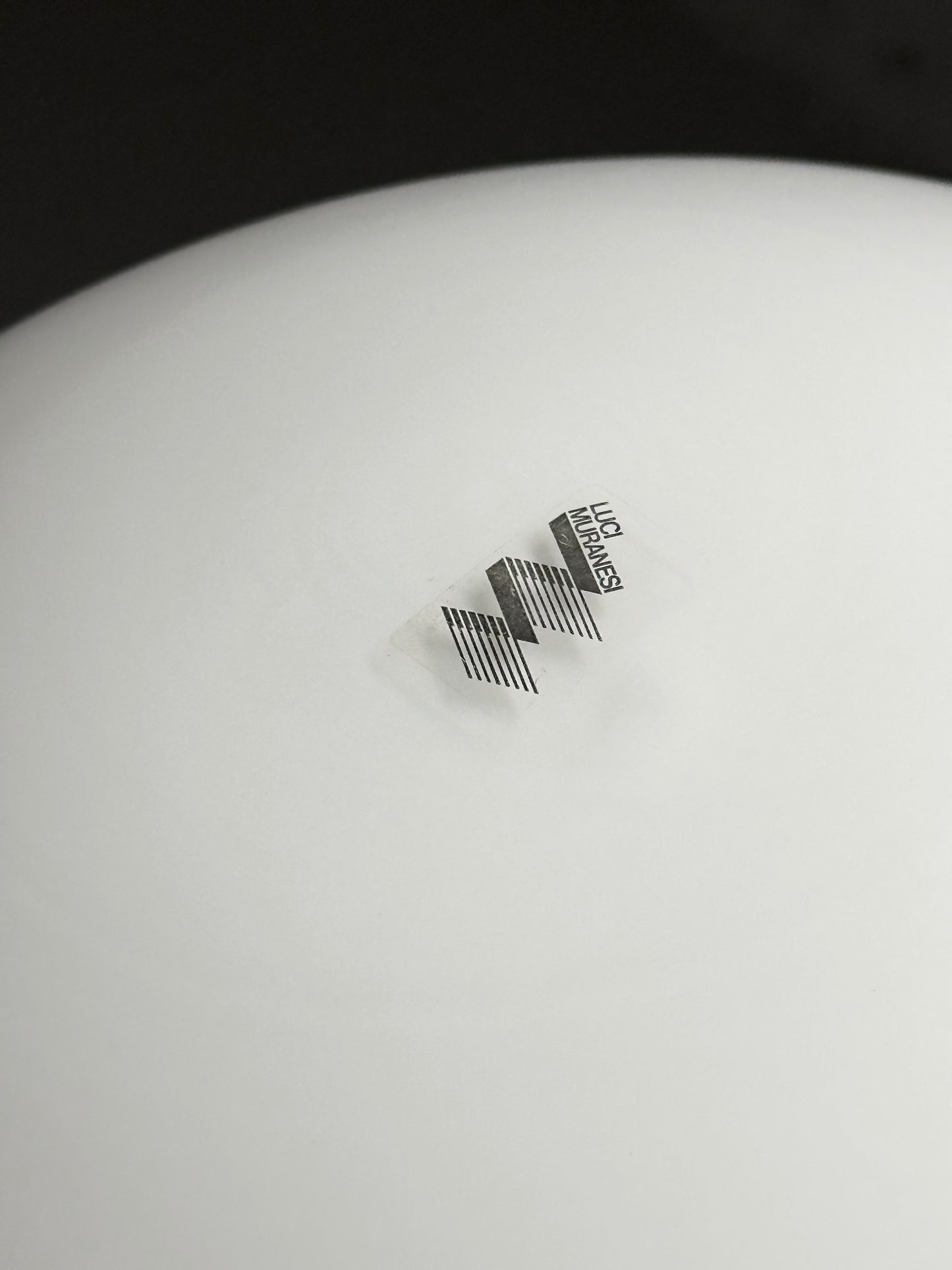 Vintage Murano Plafonder - Bolsjestribet/Swirly kant