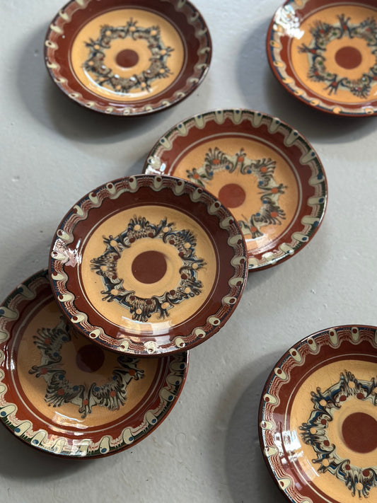 Håndmalede Italienske Platter