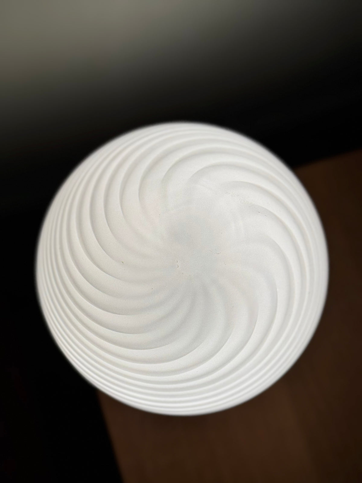Vintage Murano x Krom Bordlampe