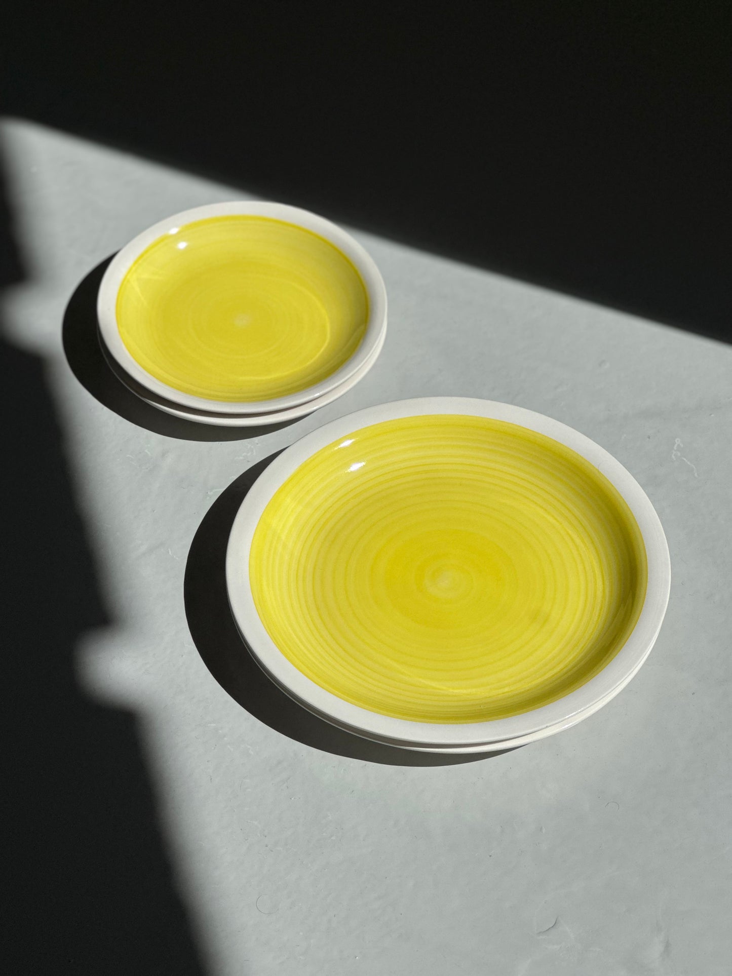 Italienske Swirl Tallerkener