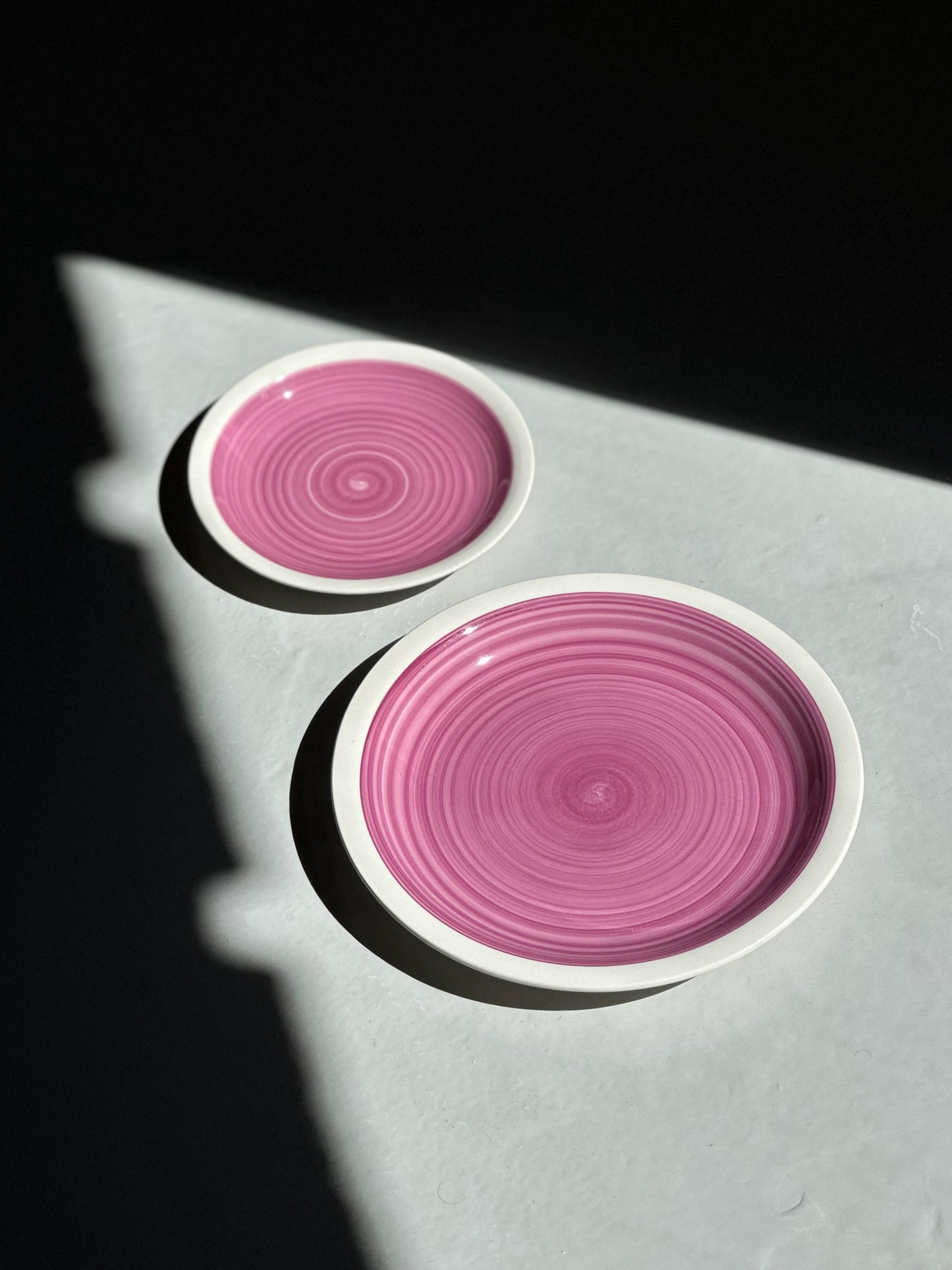 Italienske Swirl Tallerkener