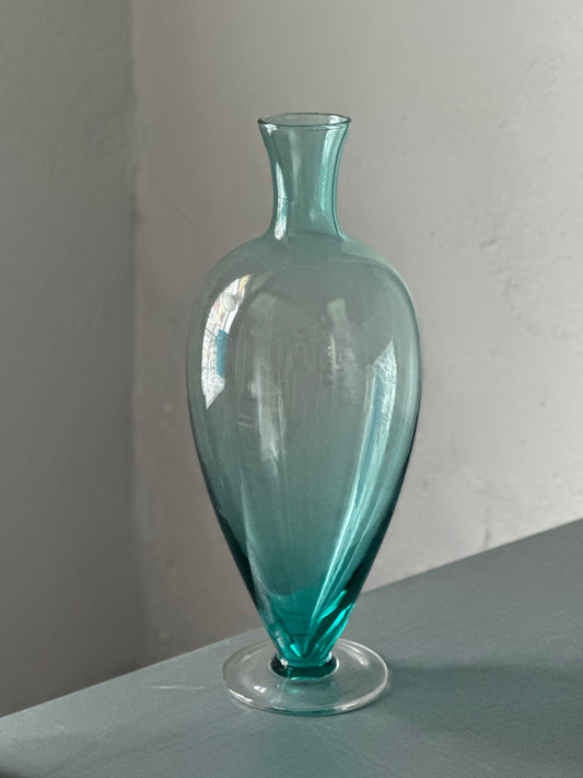 Italiensk Vintage vase - turkis