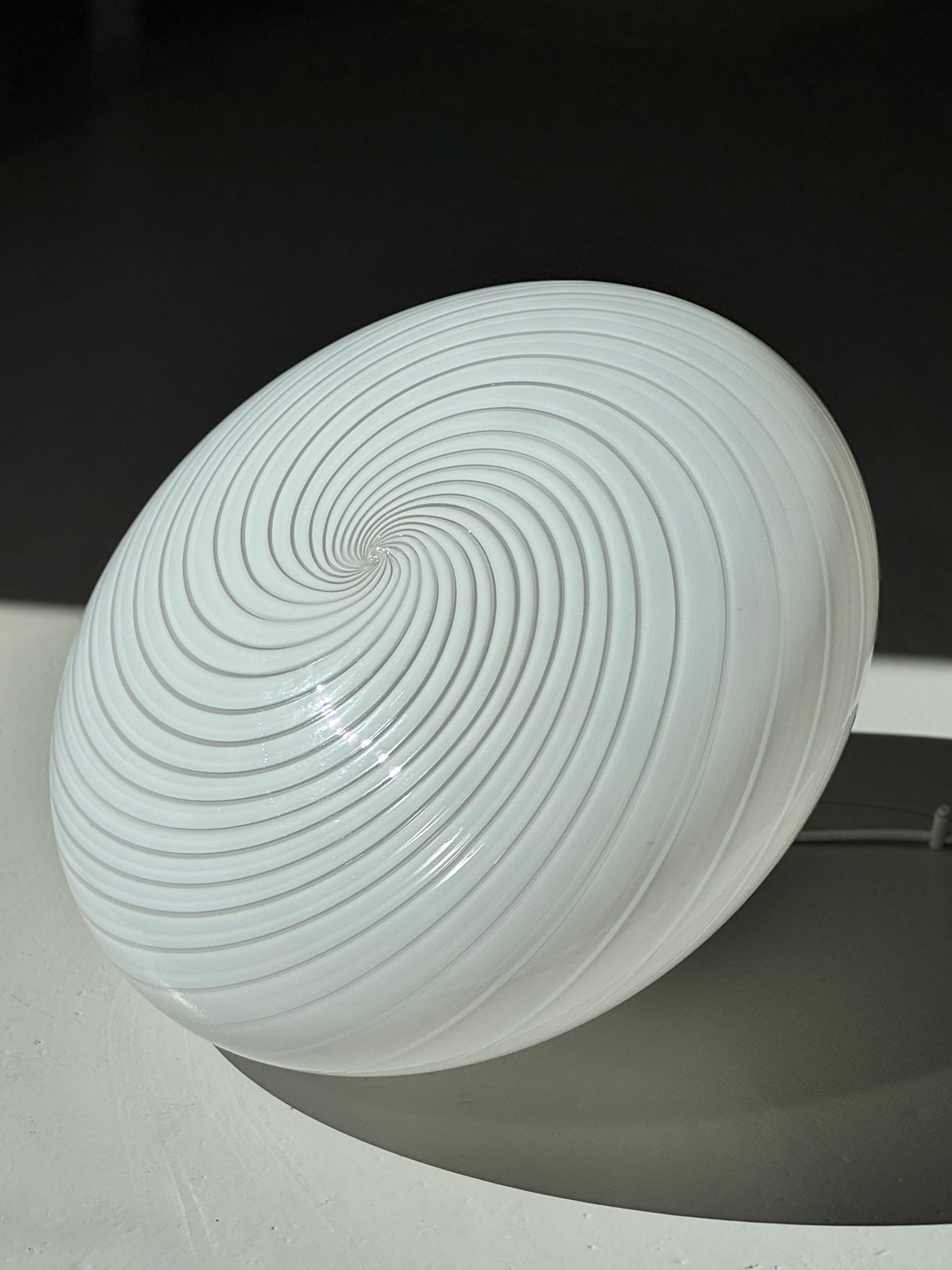 Vintage Murano Swirl Pendel Ø50