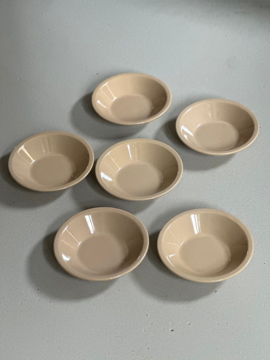 Italienske Skåle - Beige