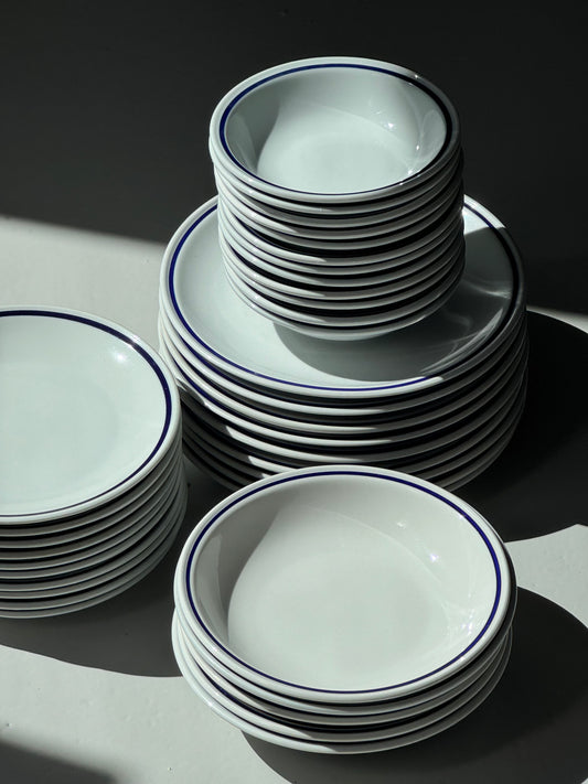 Vintage Bistro Stel - Blå