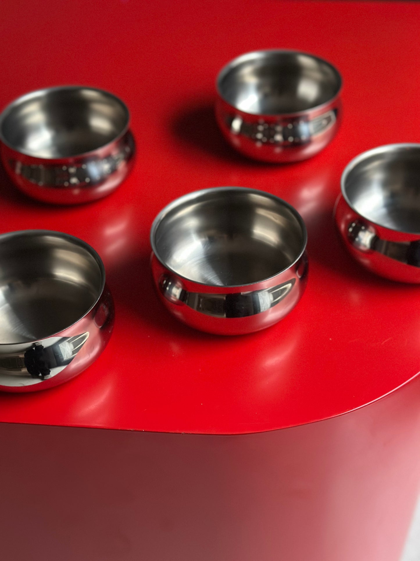 Chubby Italienske Stål Skåle