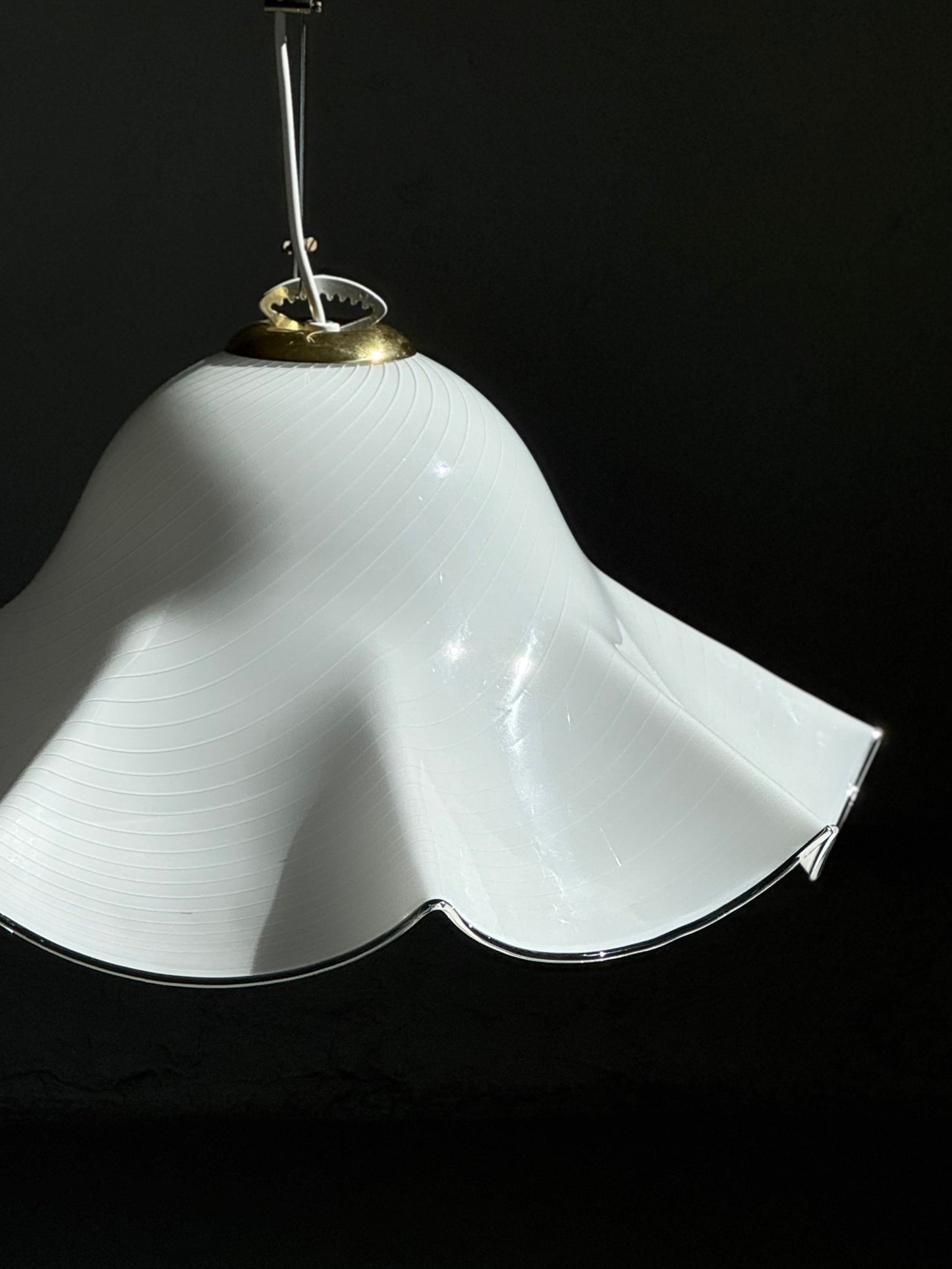 Vintage Murano Swirl Pendel