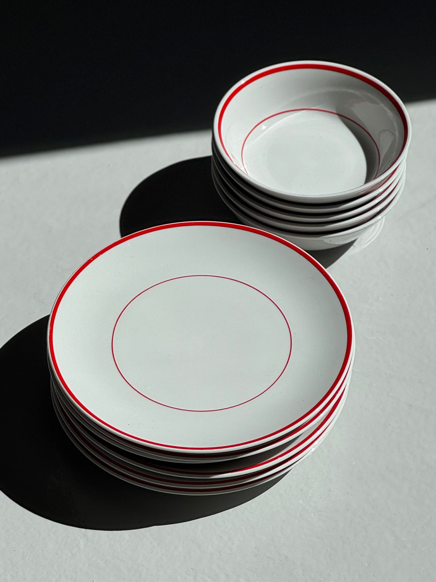 Vintage Bistro Stel - Rød