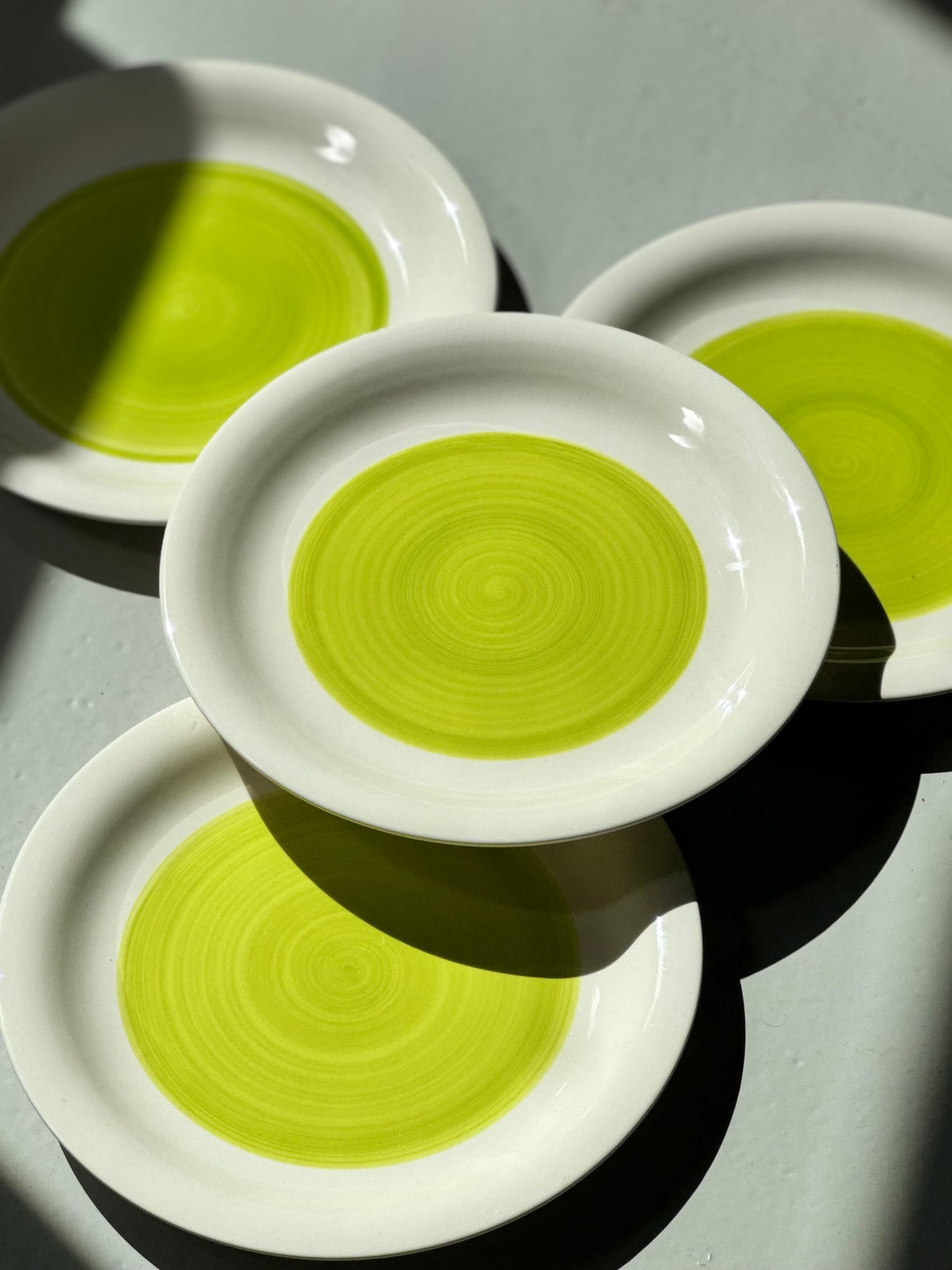 Italienske Swirl Tallerkener