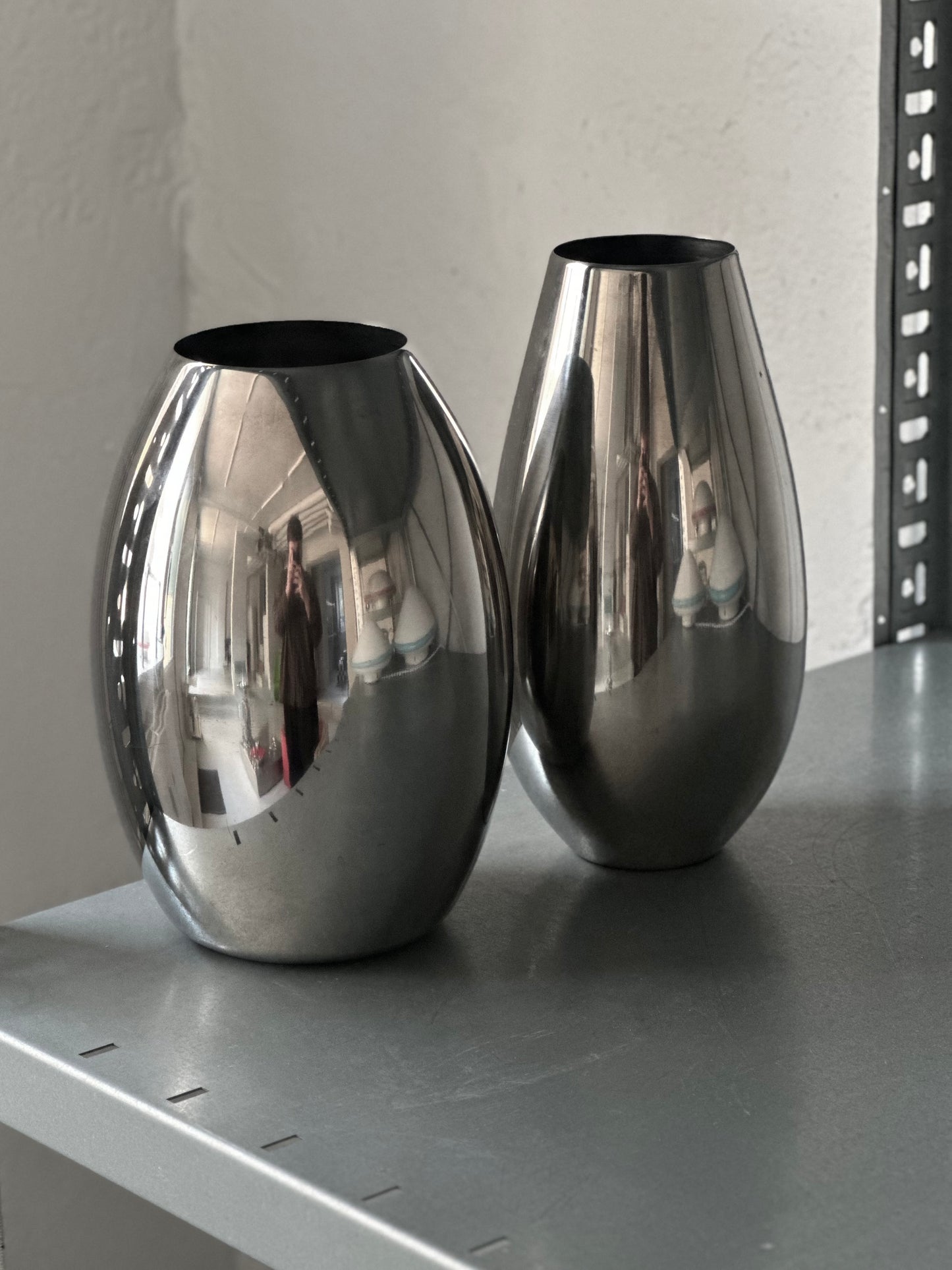 Italienske Krom Vaser