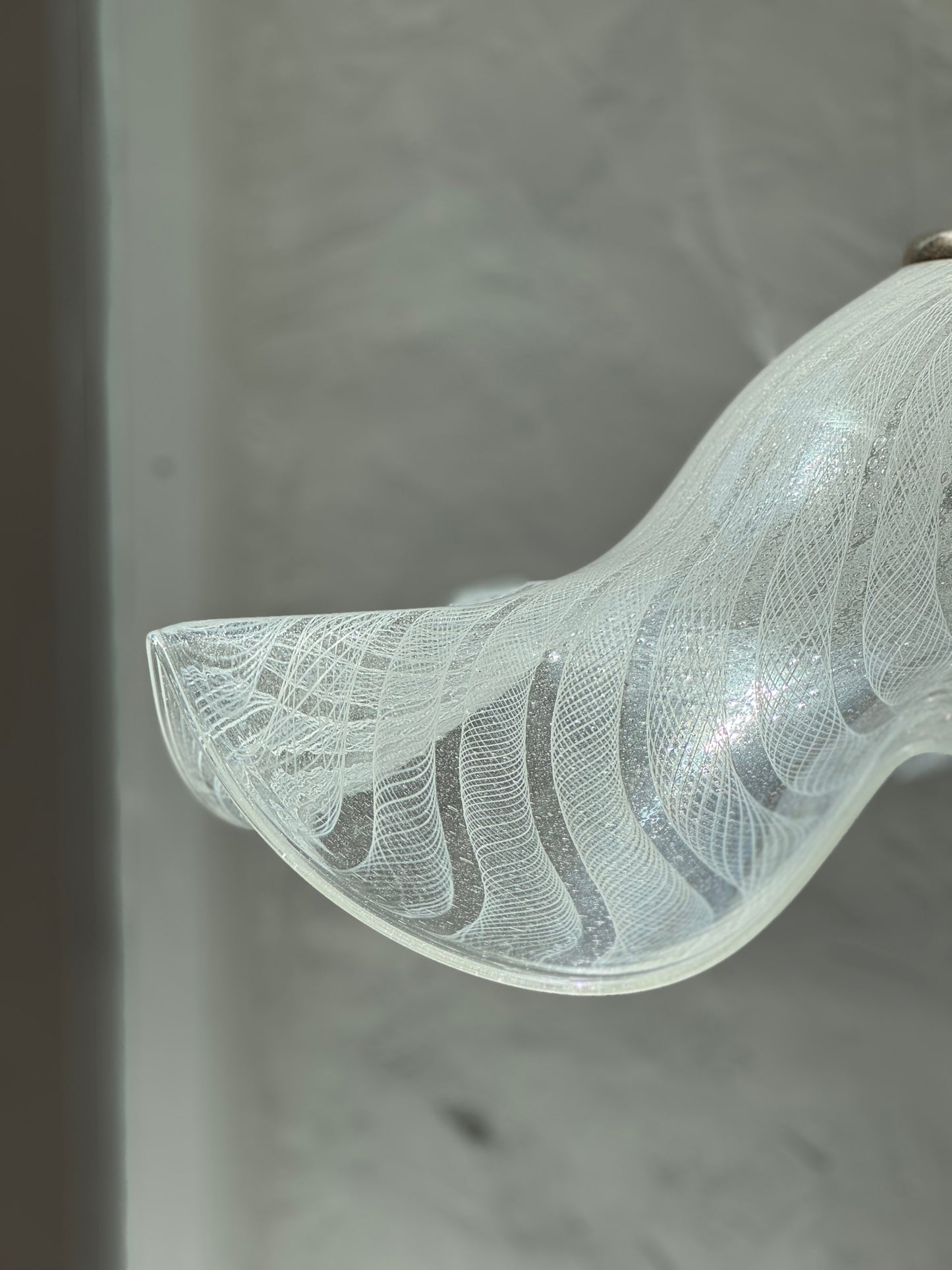 Vintage Murano Wavy Pendel