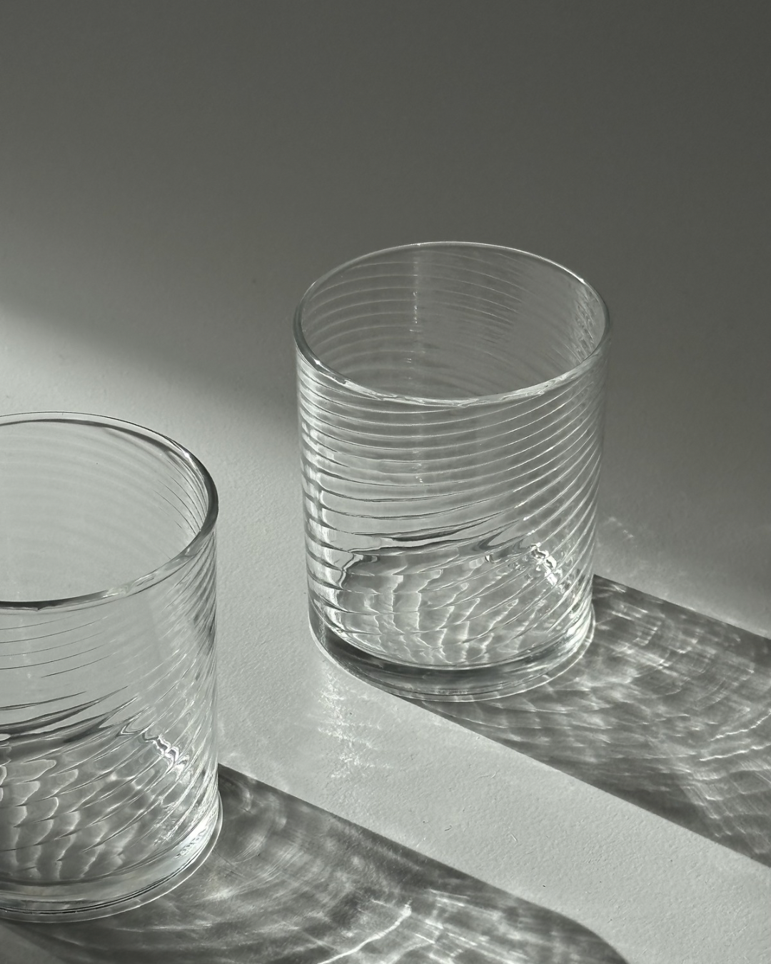 Italienske Swirl Glas