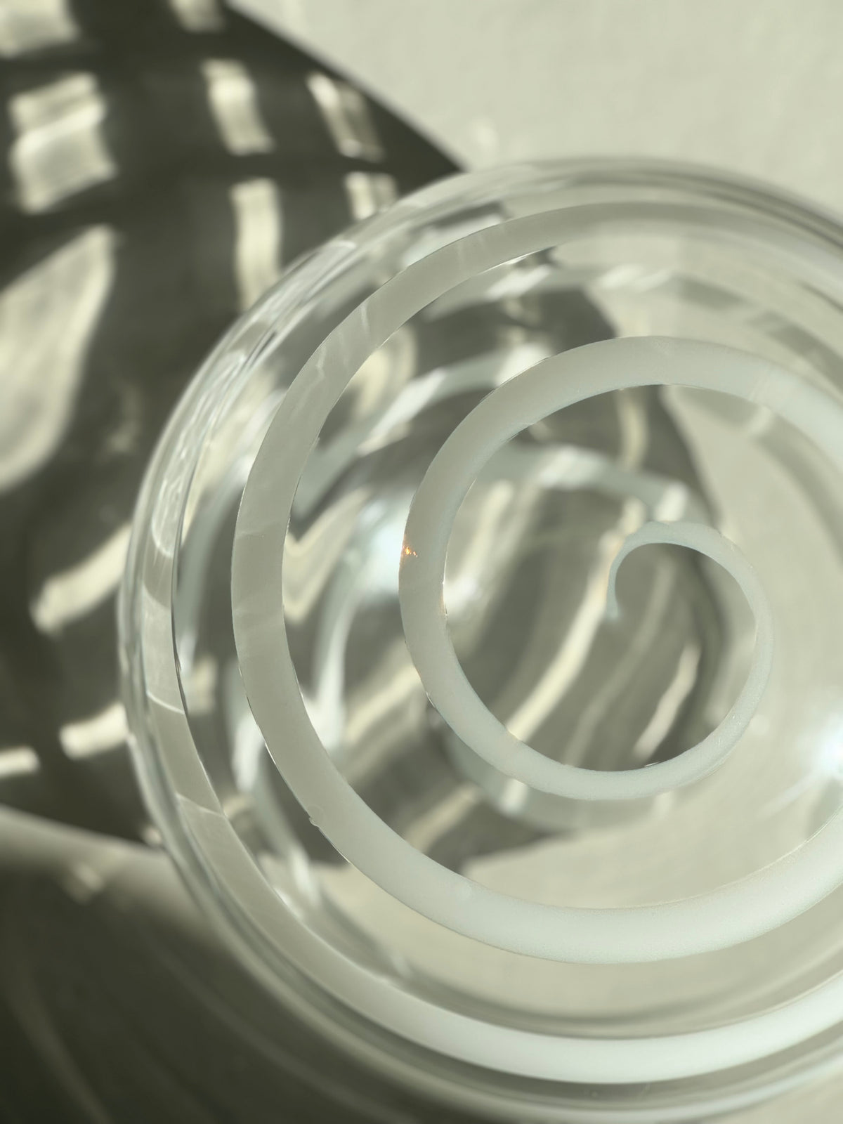 Vintage Murano Swirl Pendel