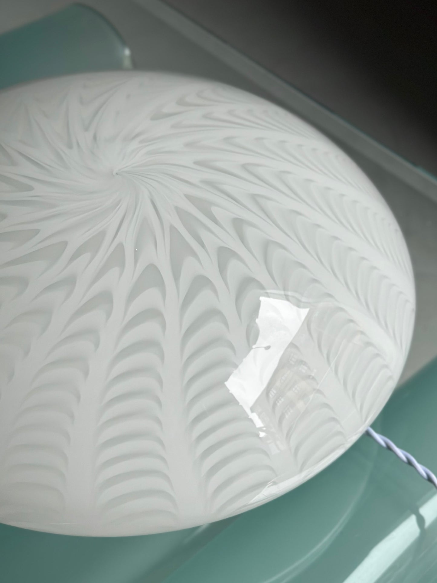 Vintage Murano ‘PEACOCK’ Plafond