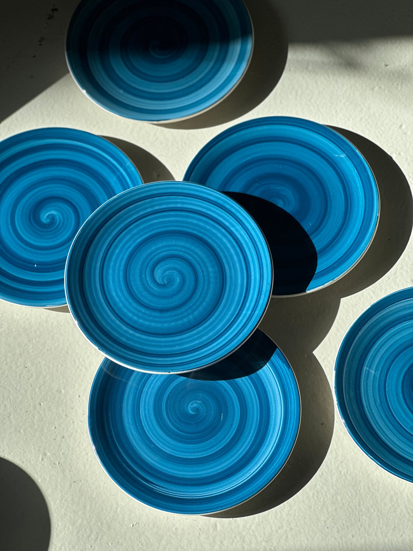 Italienske Swirl Tallerkener
