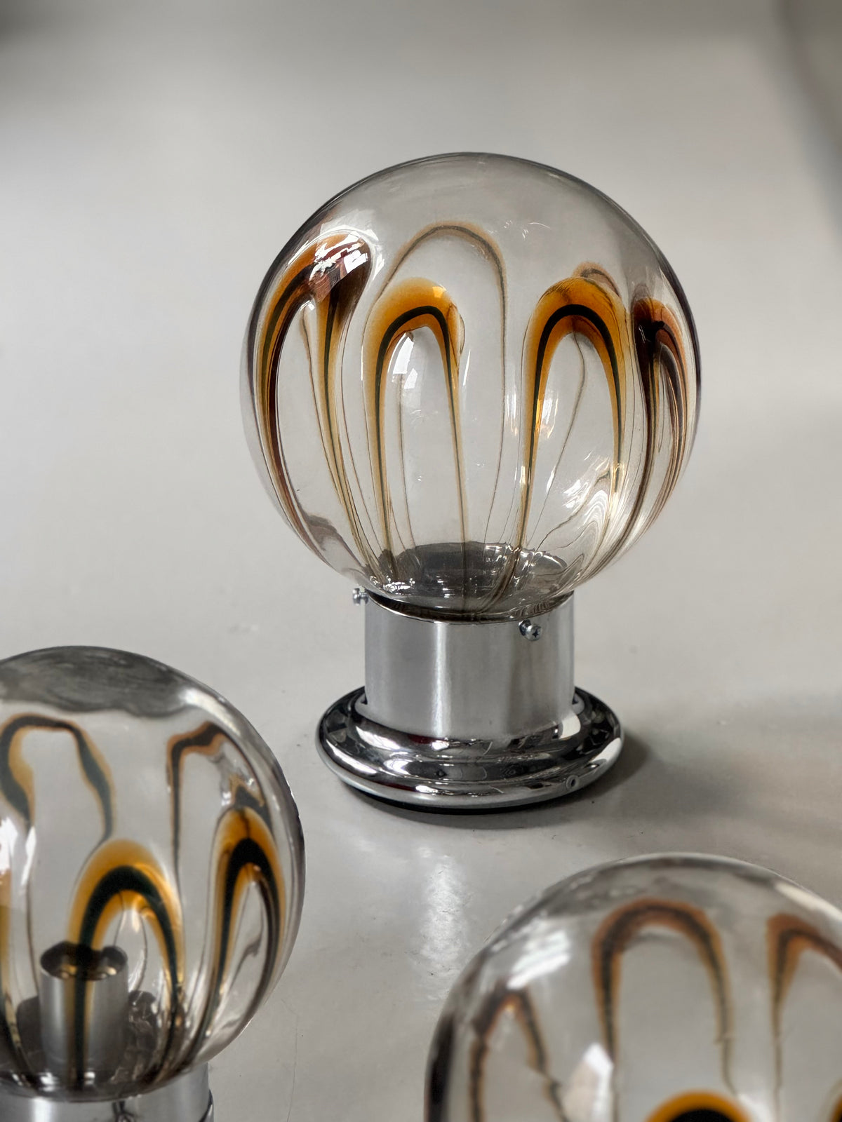 Vintage Krom Bordlamper