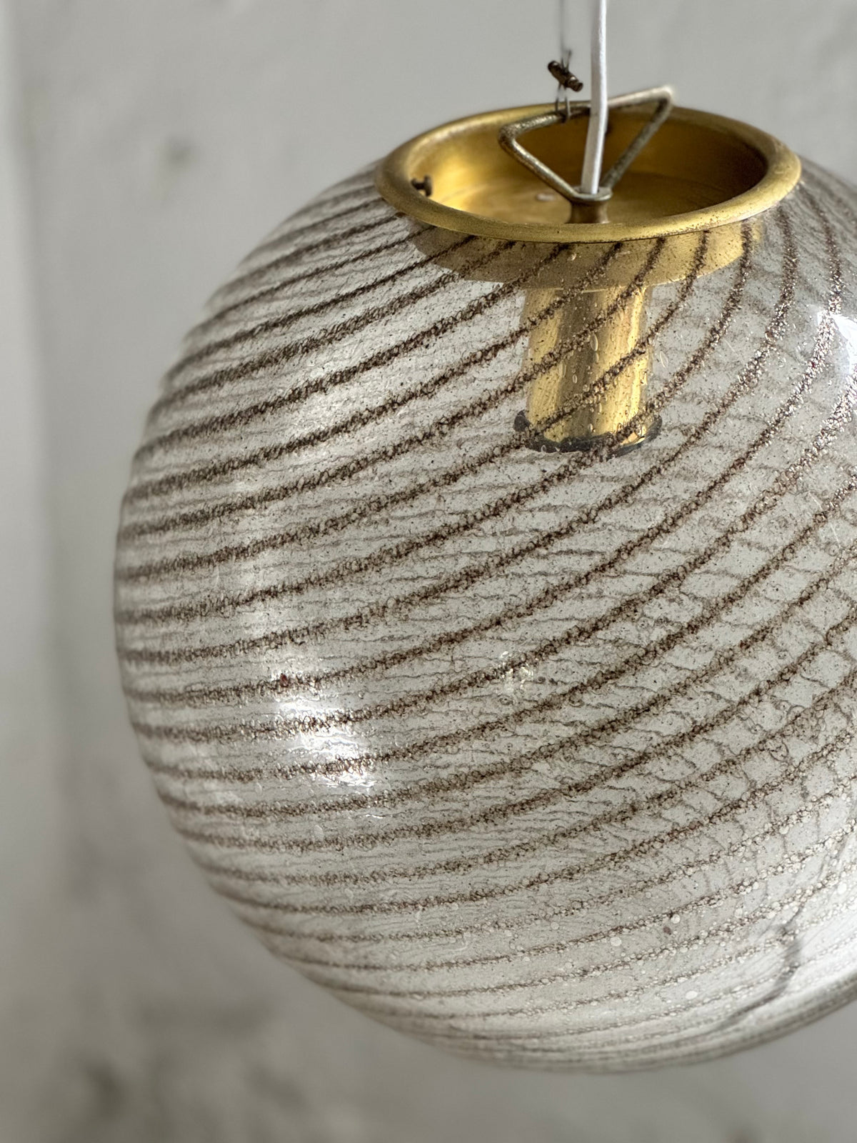 Vintage Murano Glimmer Pendel