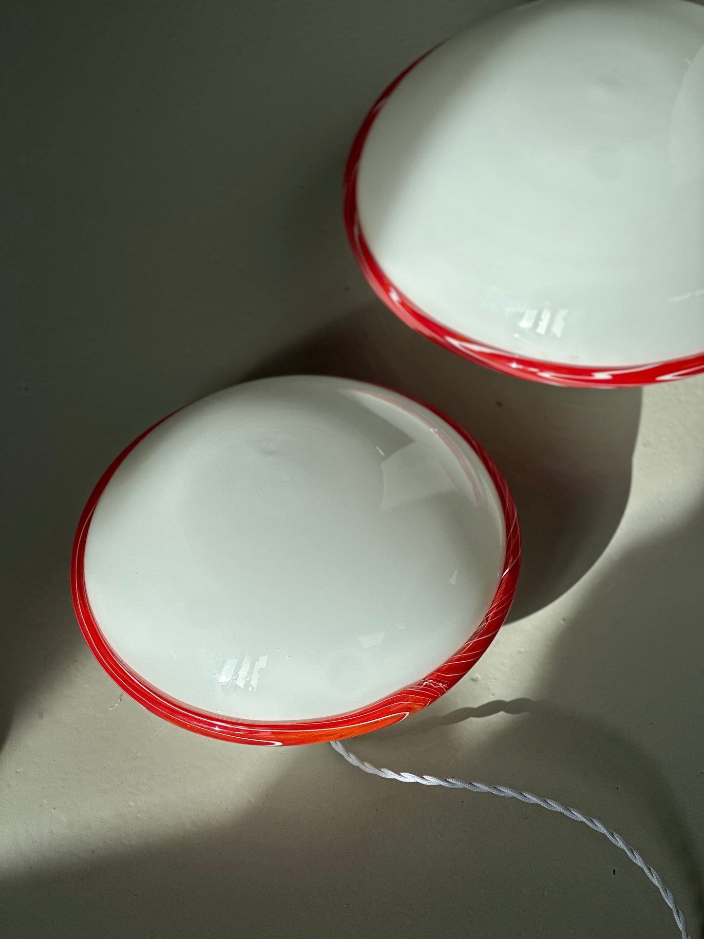 Bolsjekant - Vintage Murano Plafonder