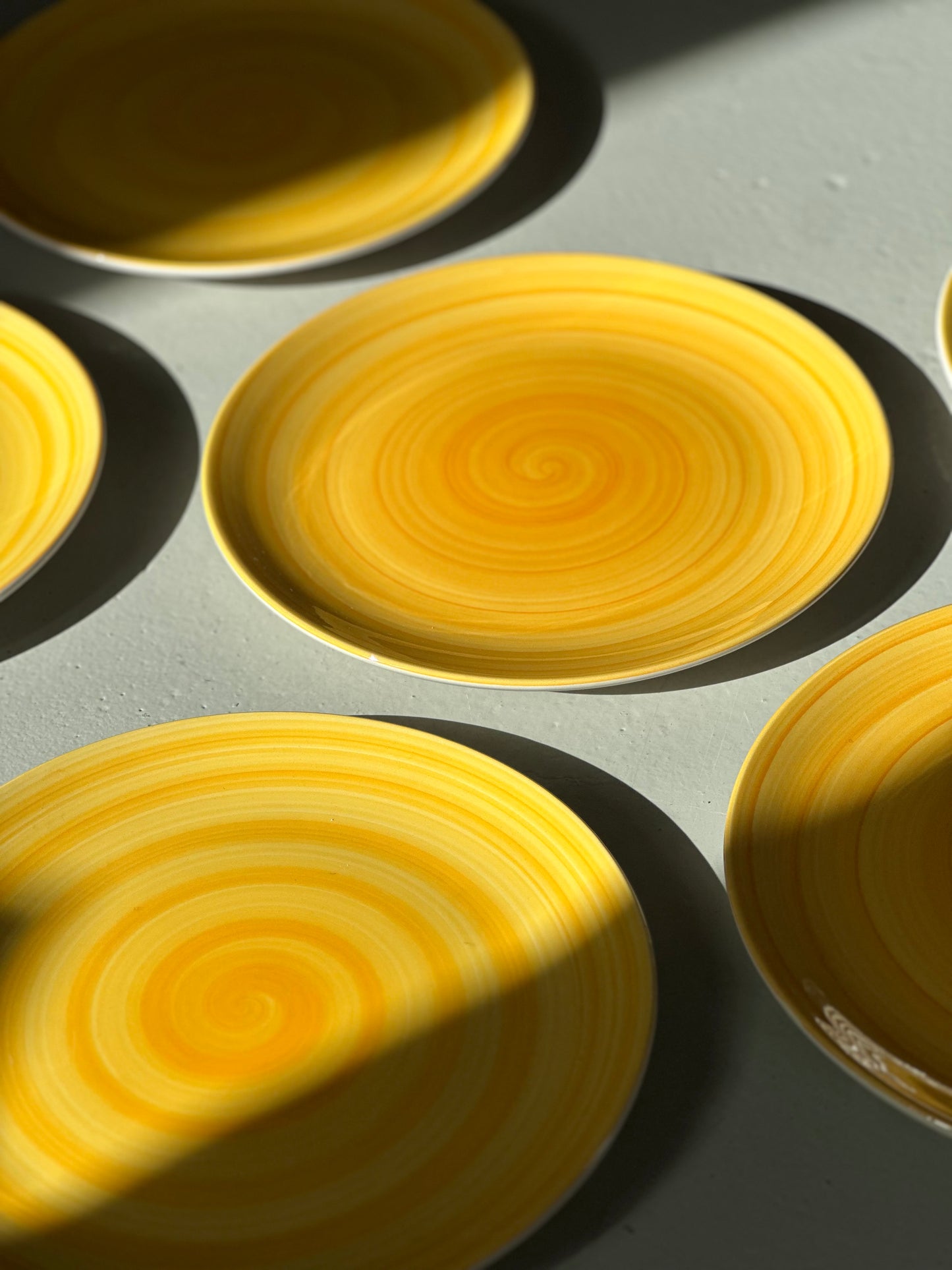 Italienske Swirl Tallerkener