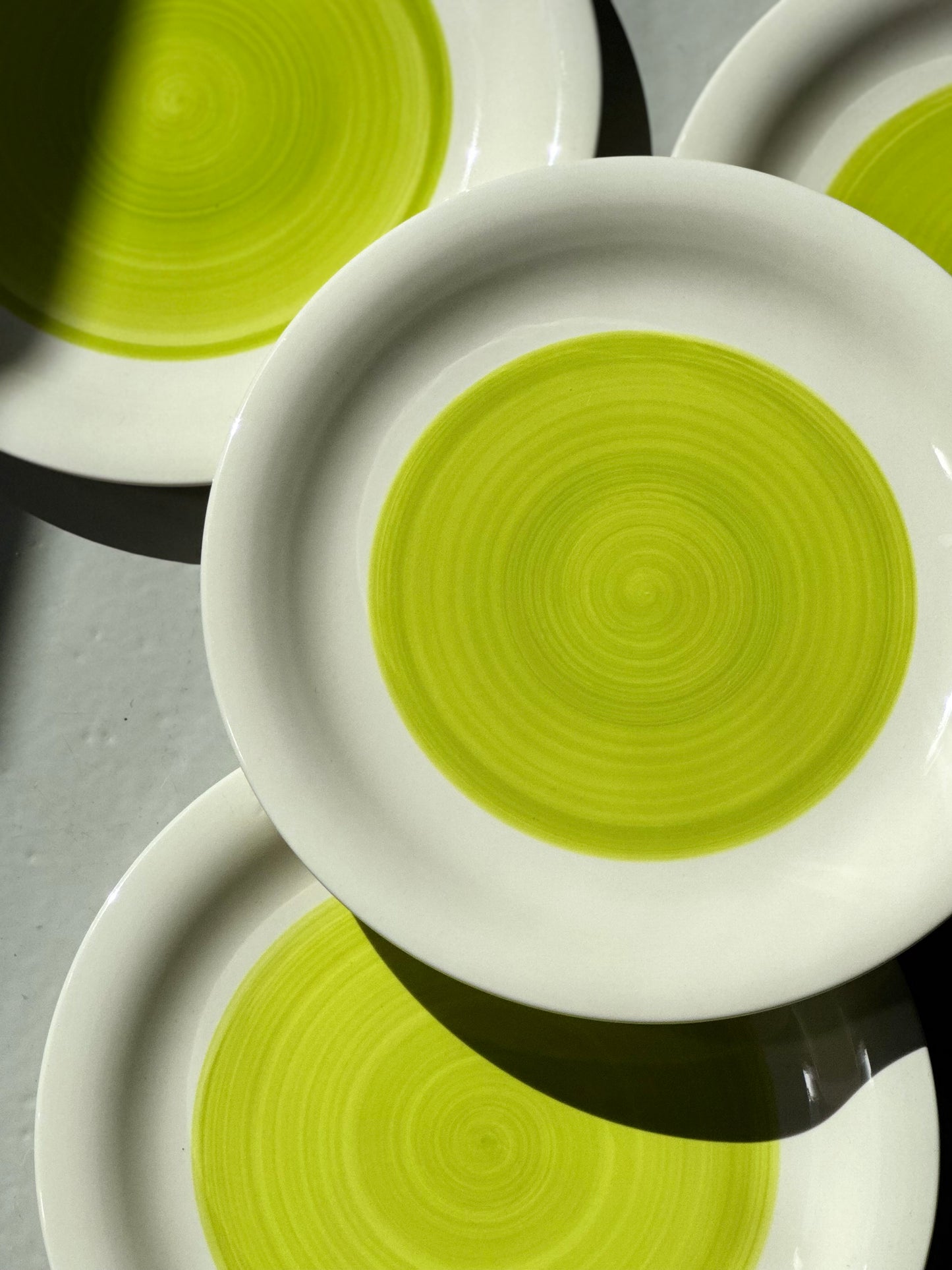 Italienske Swirl Tallerkener