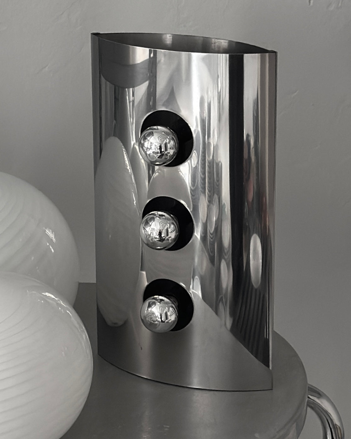 Vintage Krom Bordlampe