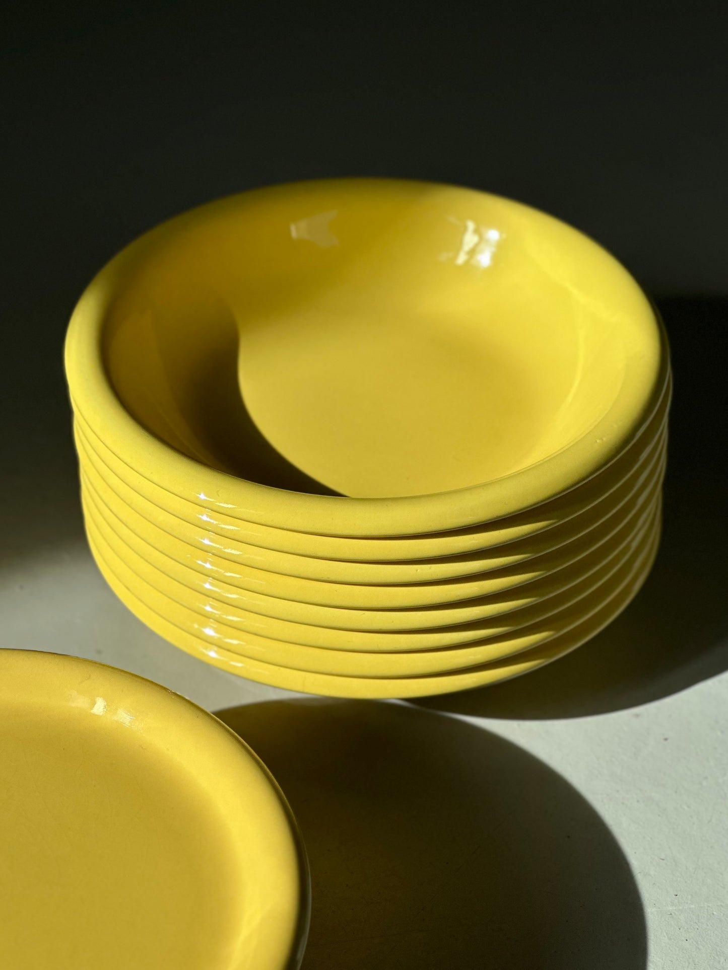 Italienske Gule Tallerkener - PAGNOSSIN