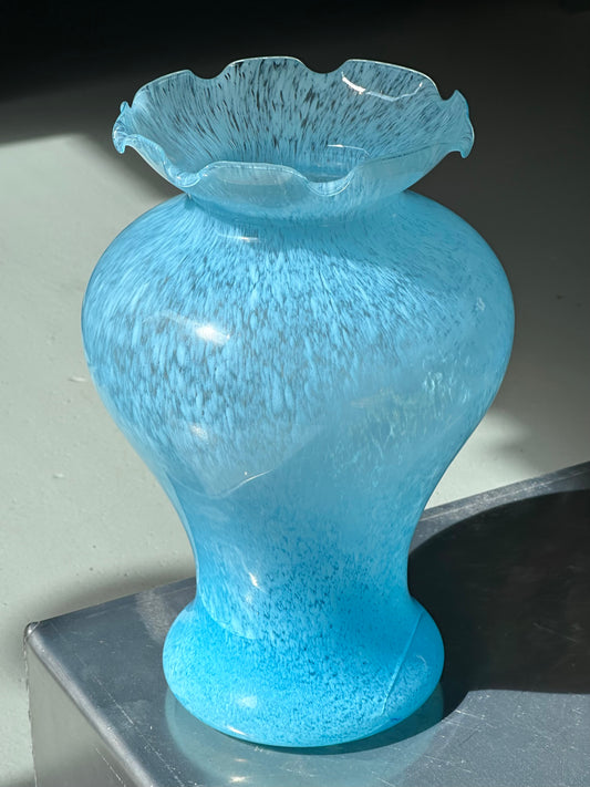 Lyseblå Confetti Vase