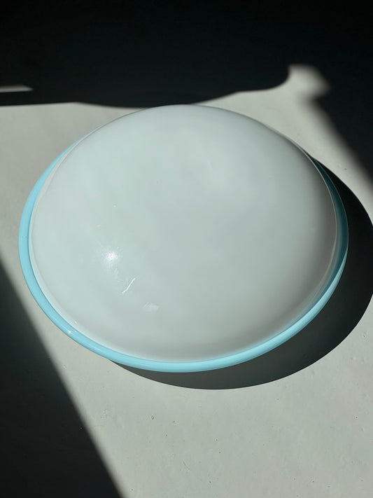 Vintage Murano Plafond - Lyseblå Kant