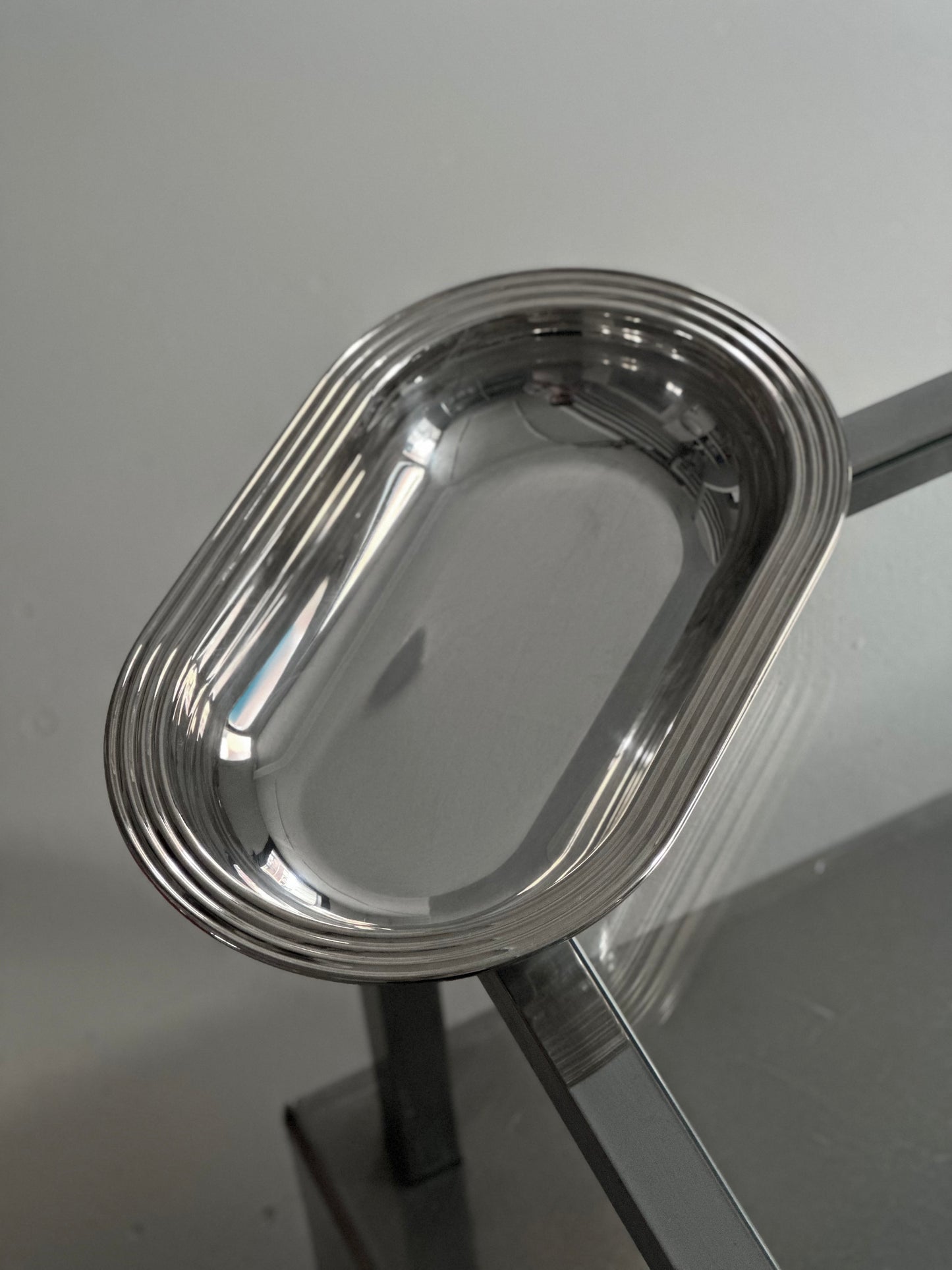 Italiensk pletsølv fad