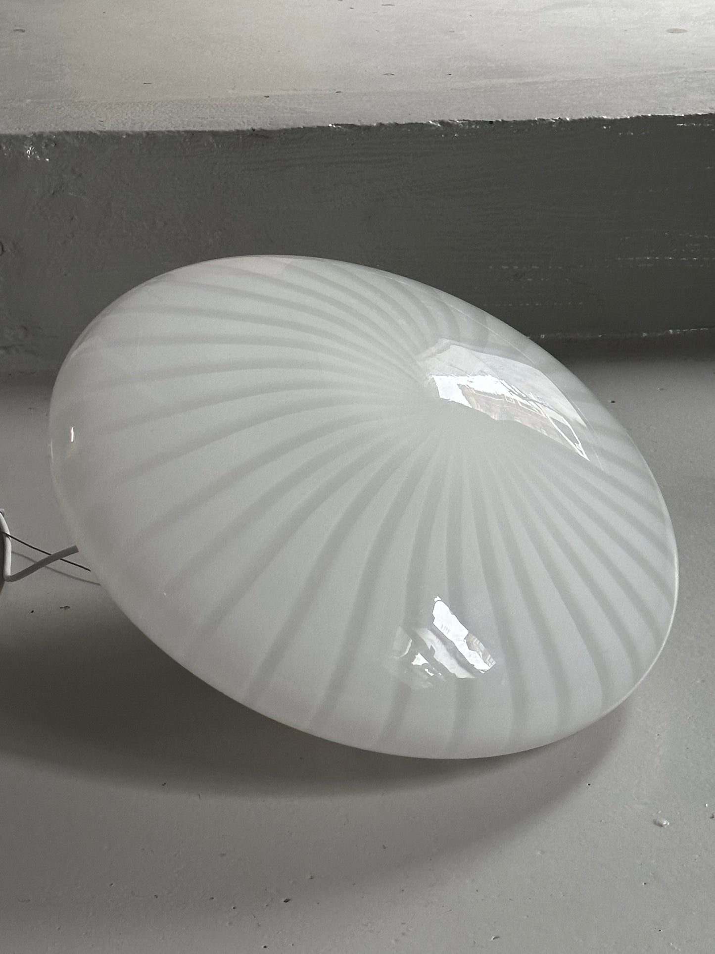 Vintage Murano Stribet Pendel