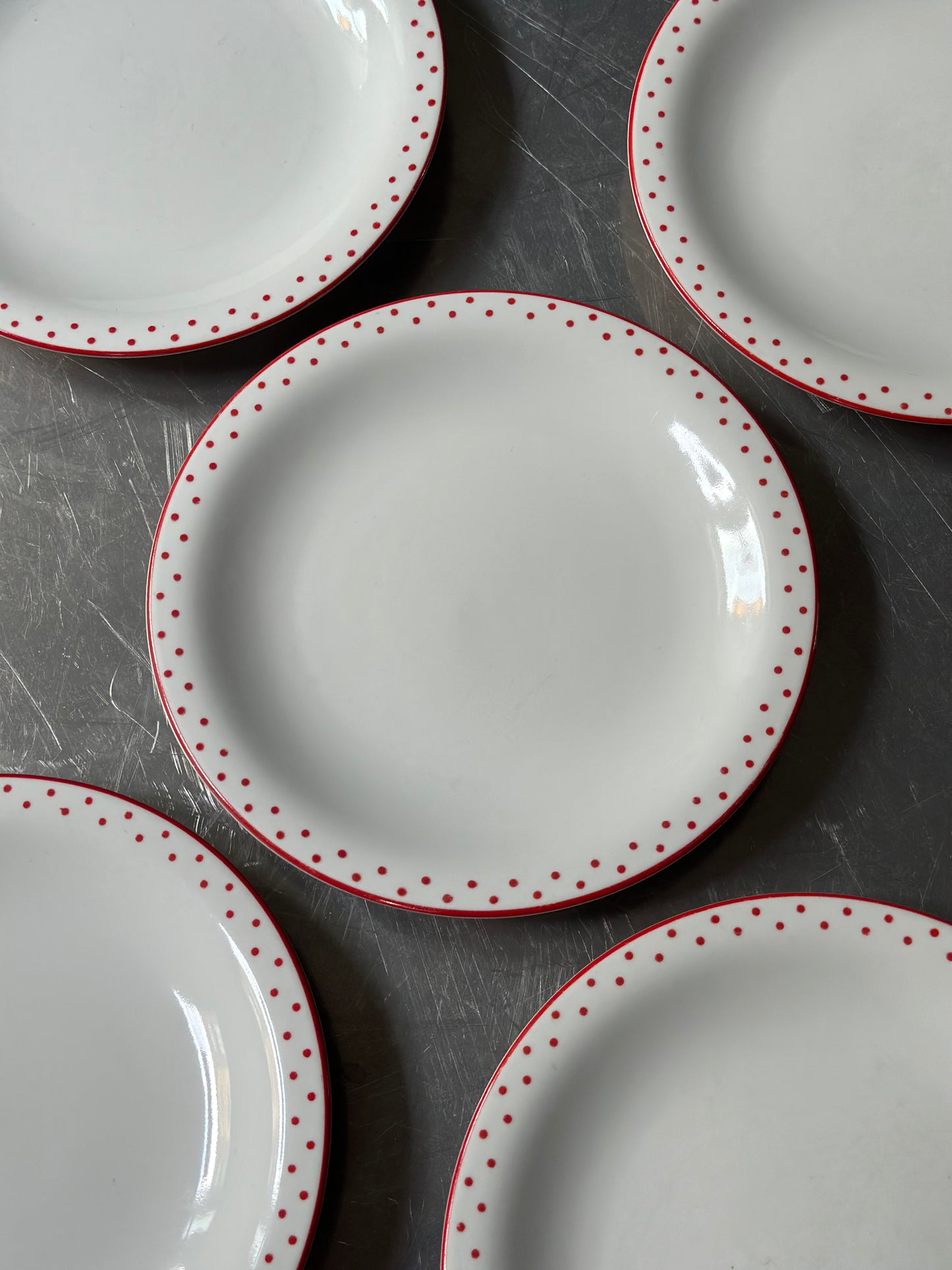 Prikkede Bistro Frokosttallerkener