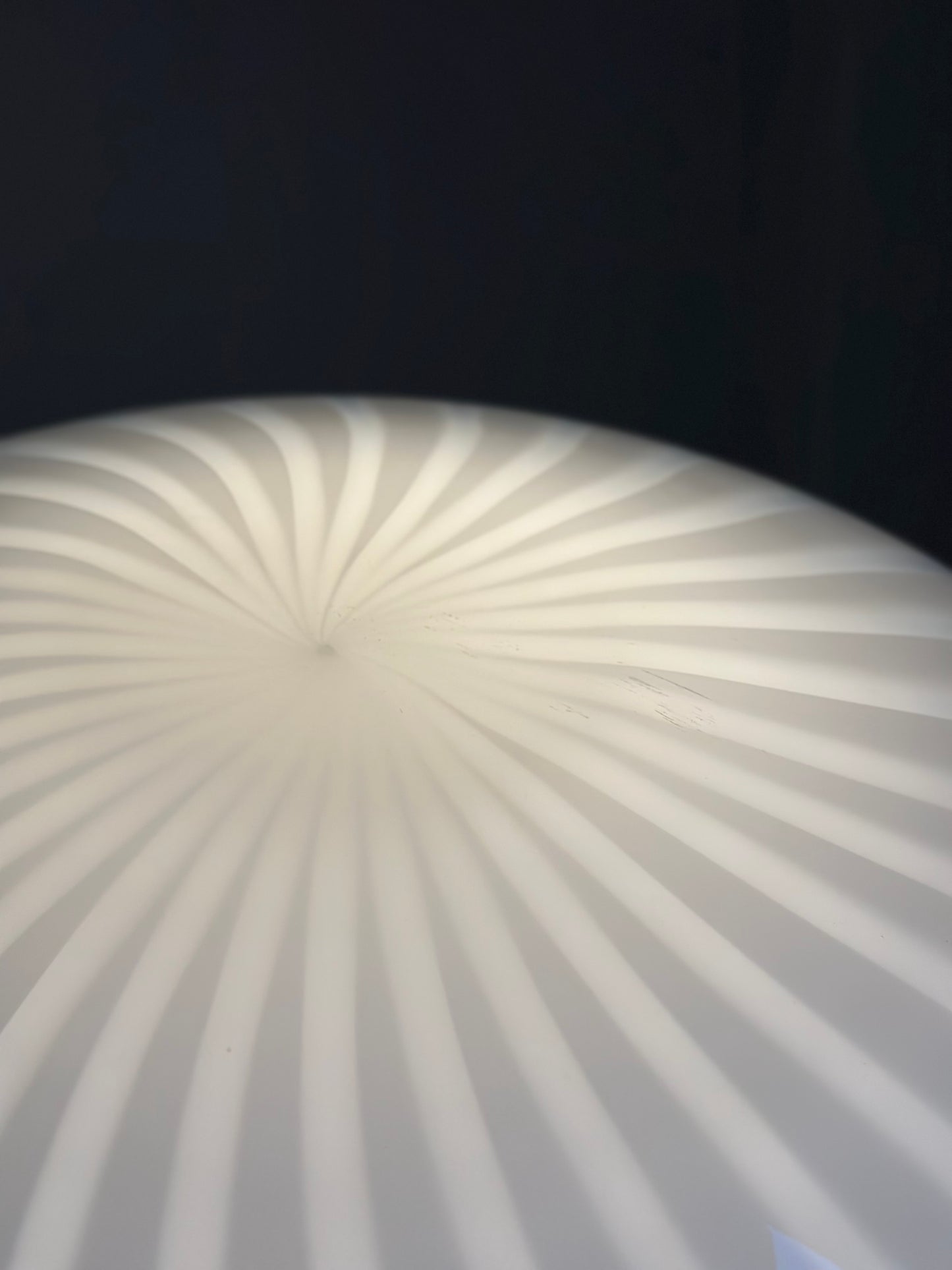 Vintage Murano Stribet Pendel