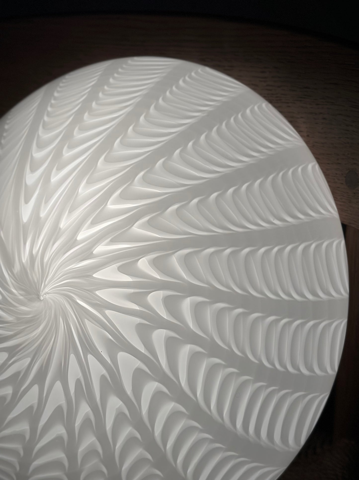 Vintage Murano ‘PEACOCK’ Plafond